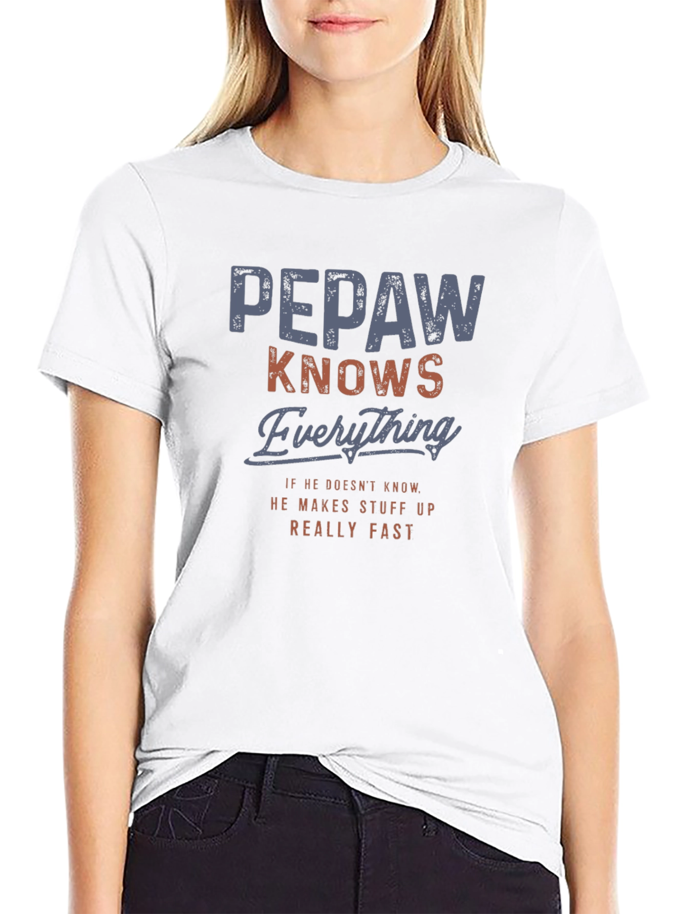 Pepaw Knows Everything Graphic Tee
