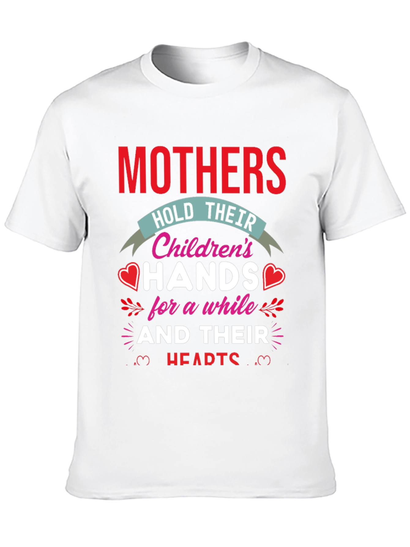 Mothers Hold Hands Graphic T-Shirt
