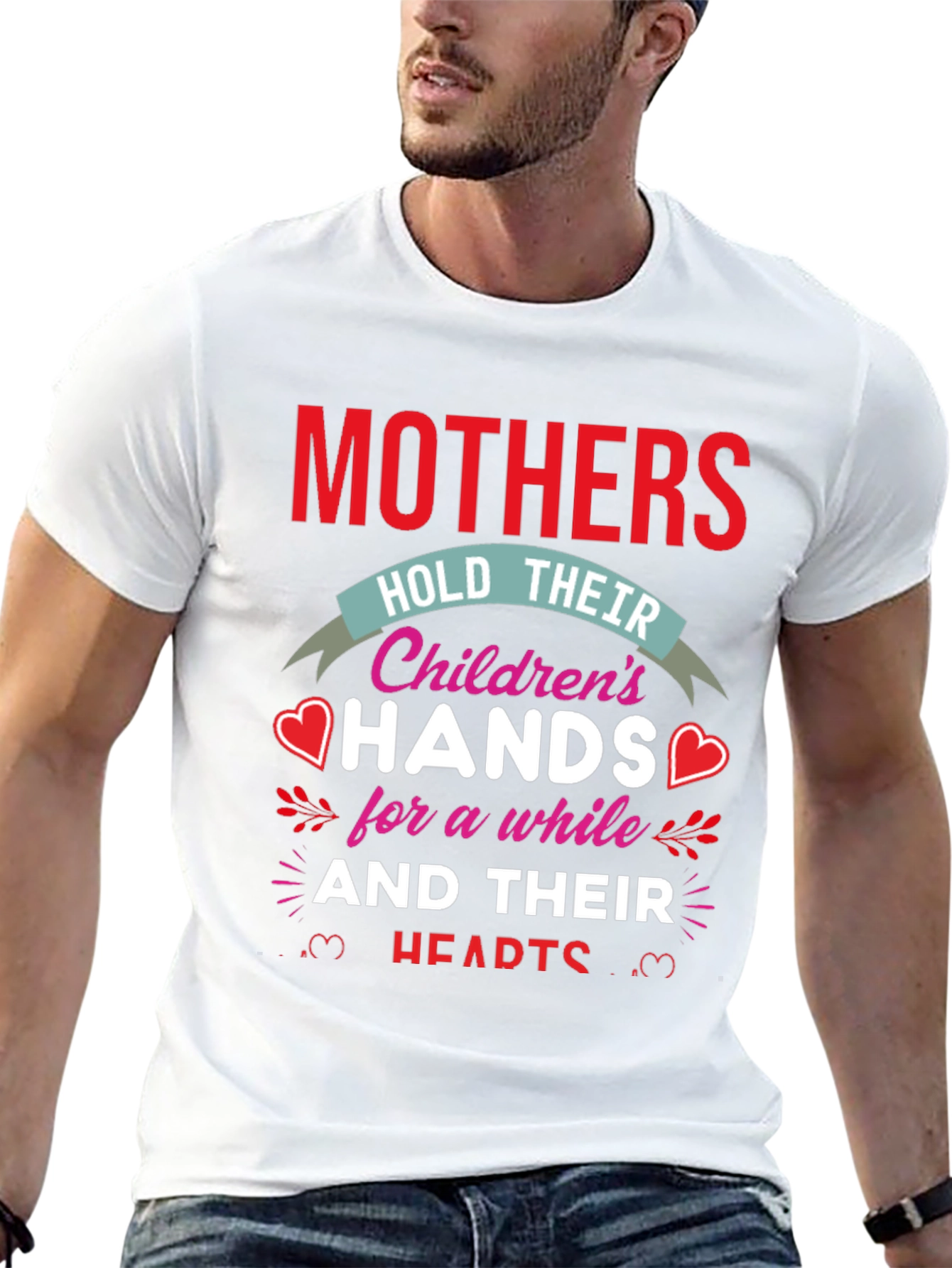 Mothers Hold Hands Graphic T-Shirt