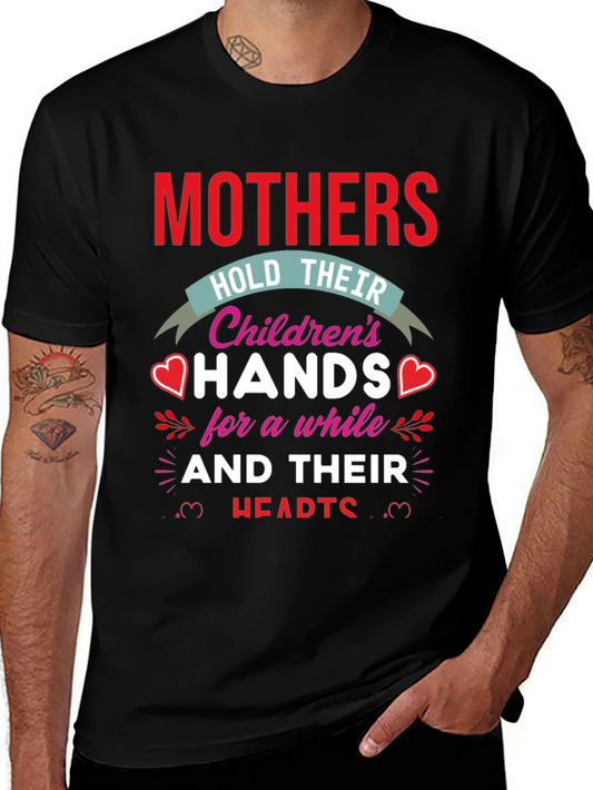 Mothers Hold Hands Graphic T-Shirt