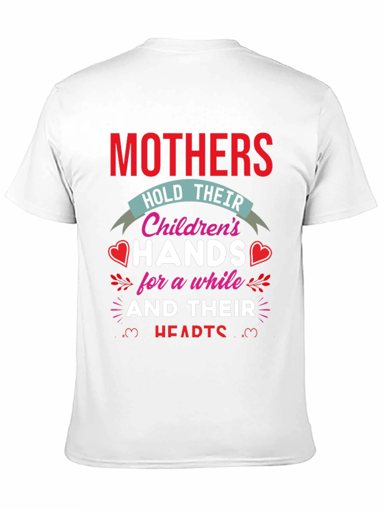 Mothers Hold Hands Graphic T-Shirt