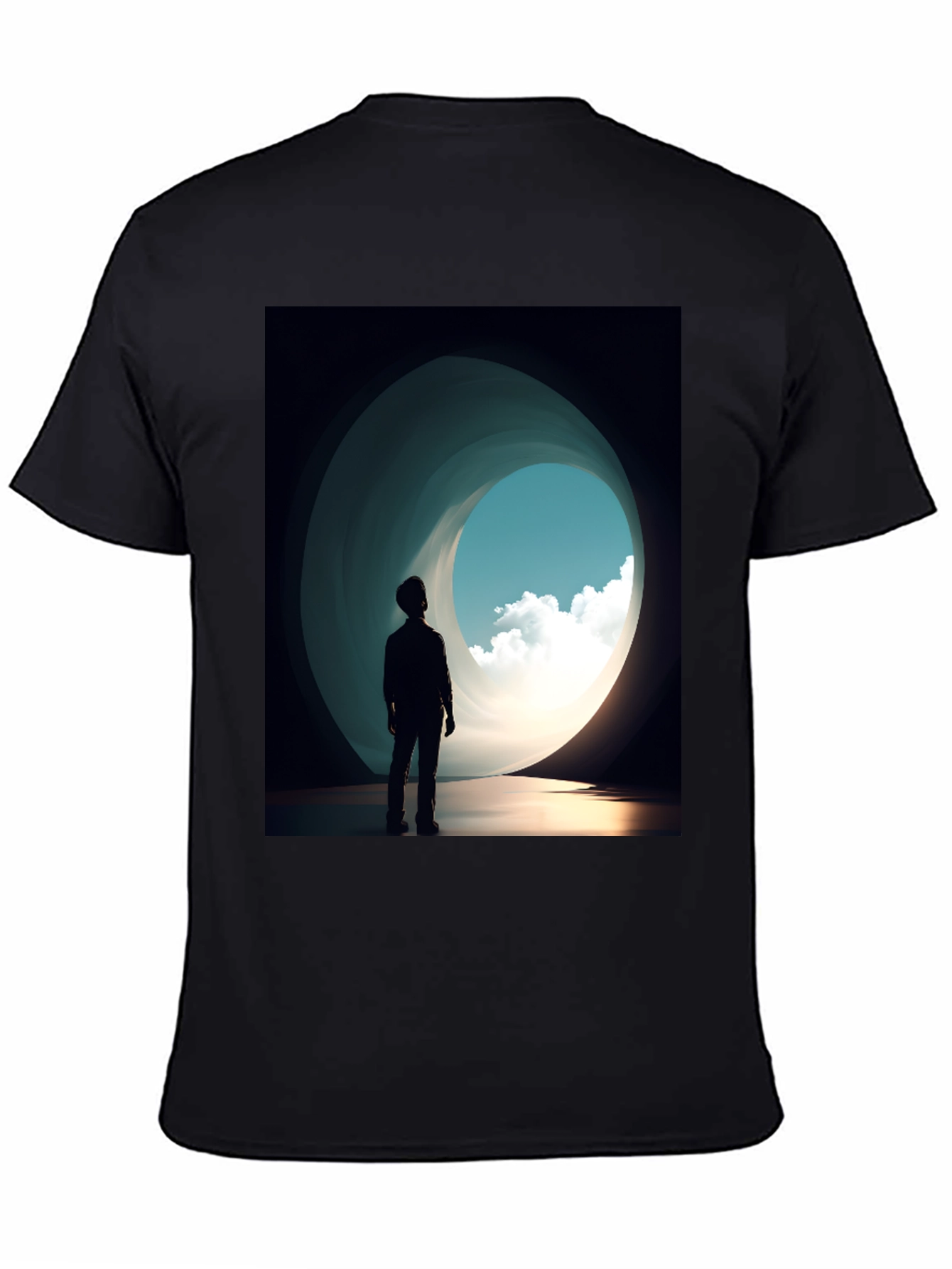 Sky Portal T-Shirt: Modern Art Tee
