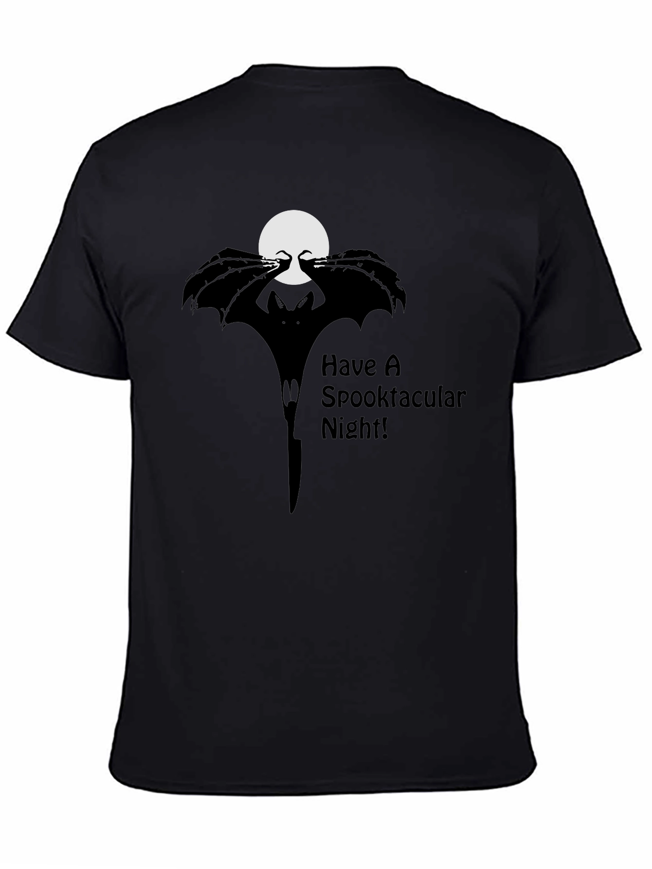 Spooktacular Night Bat Graphic Tee