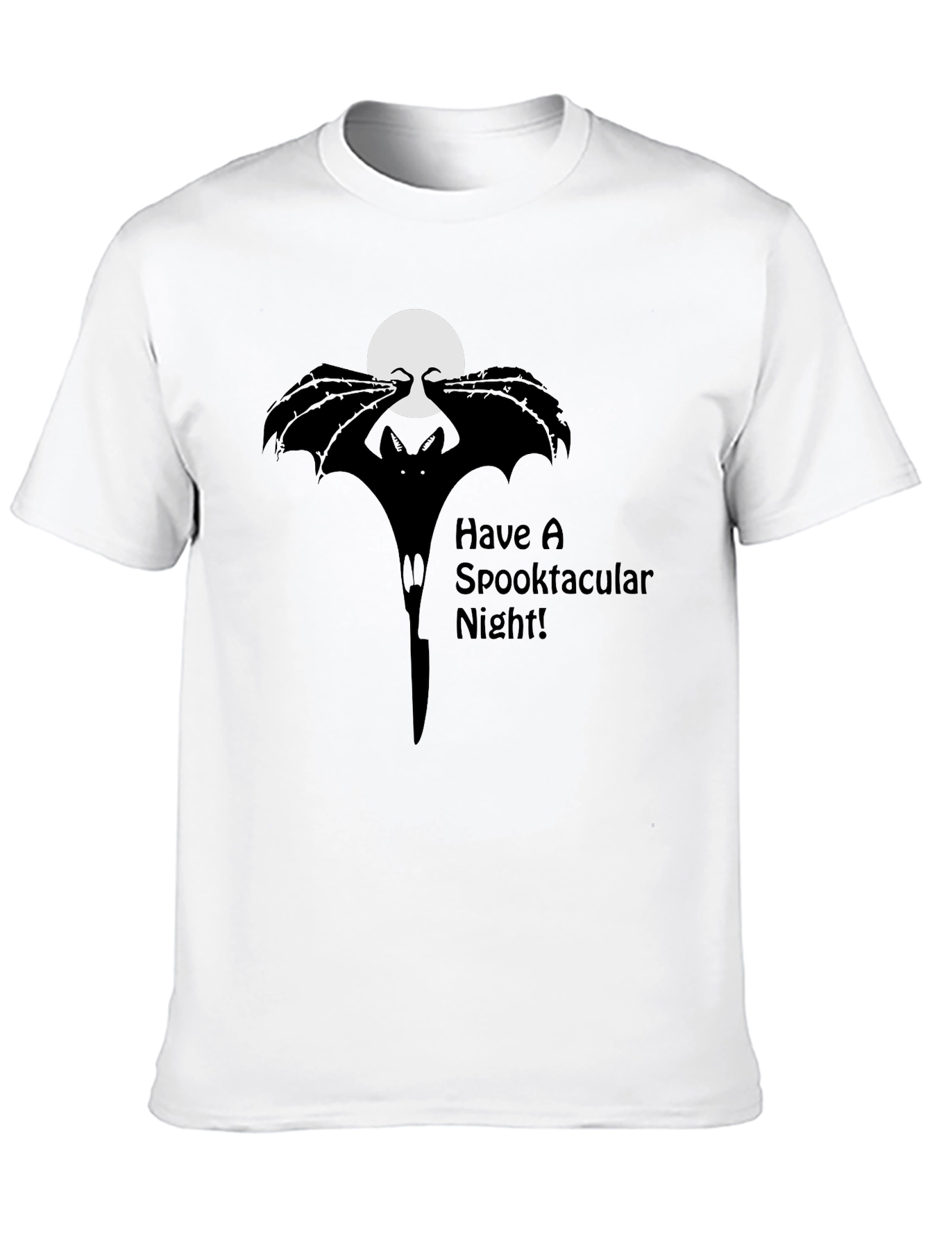 Spooktacular Night Bat Graphic Tee
