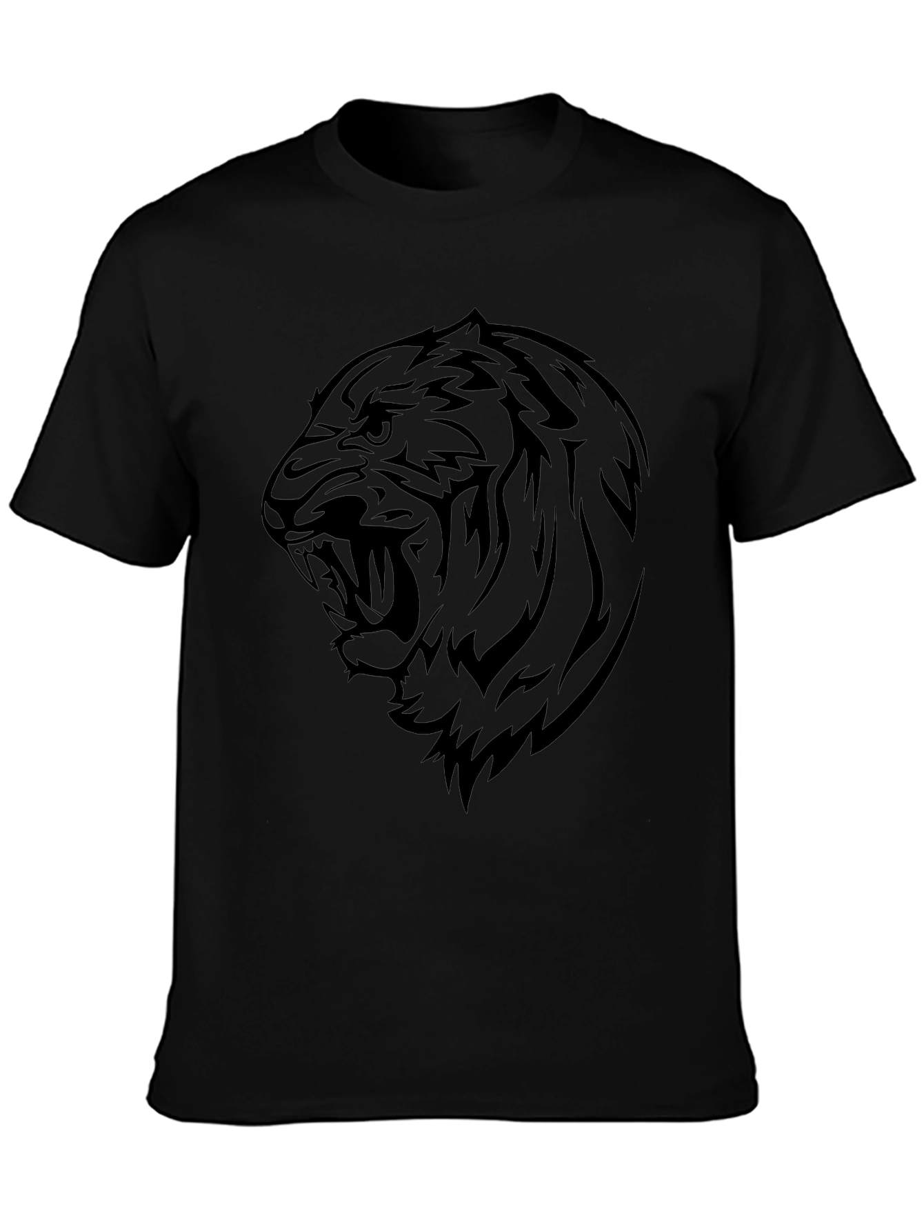 Black Tiger Graphic Tee - Fierce Style