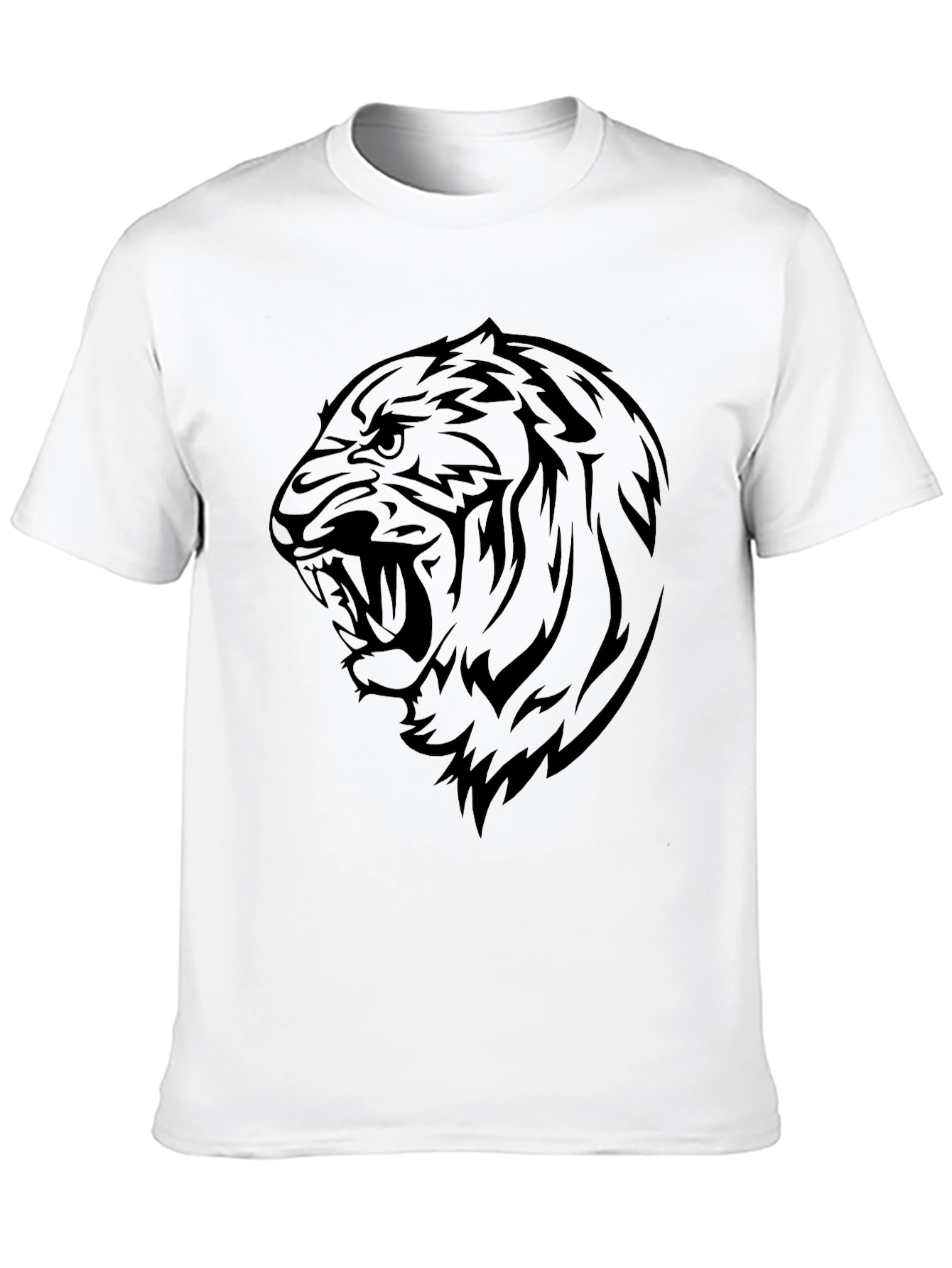 Black Tiger Graphic Tee - Fierce Style