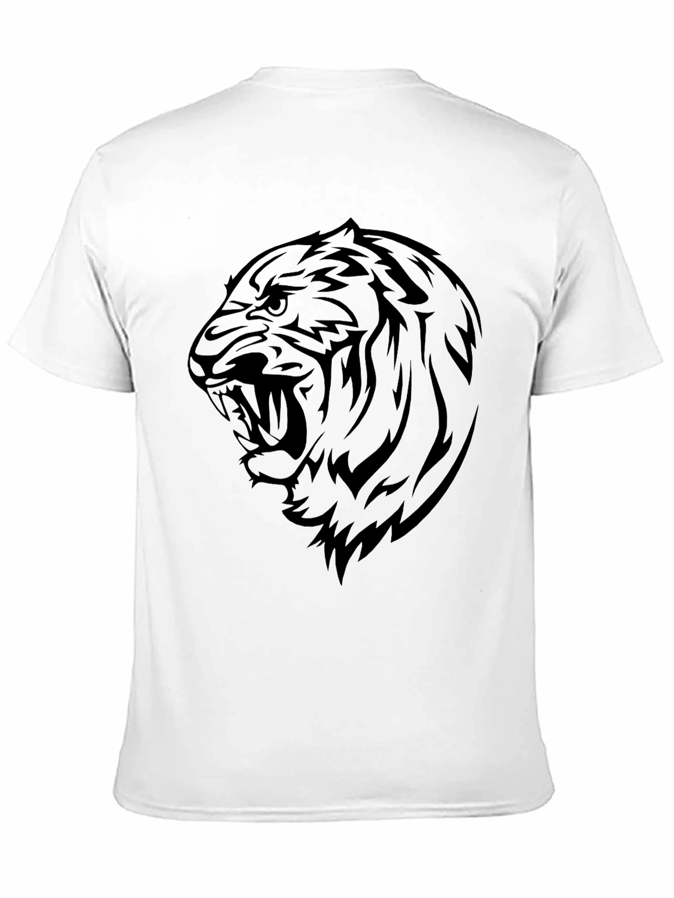 Black Tiger Graphic Tee - Fierce Style