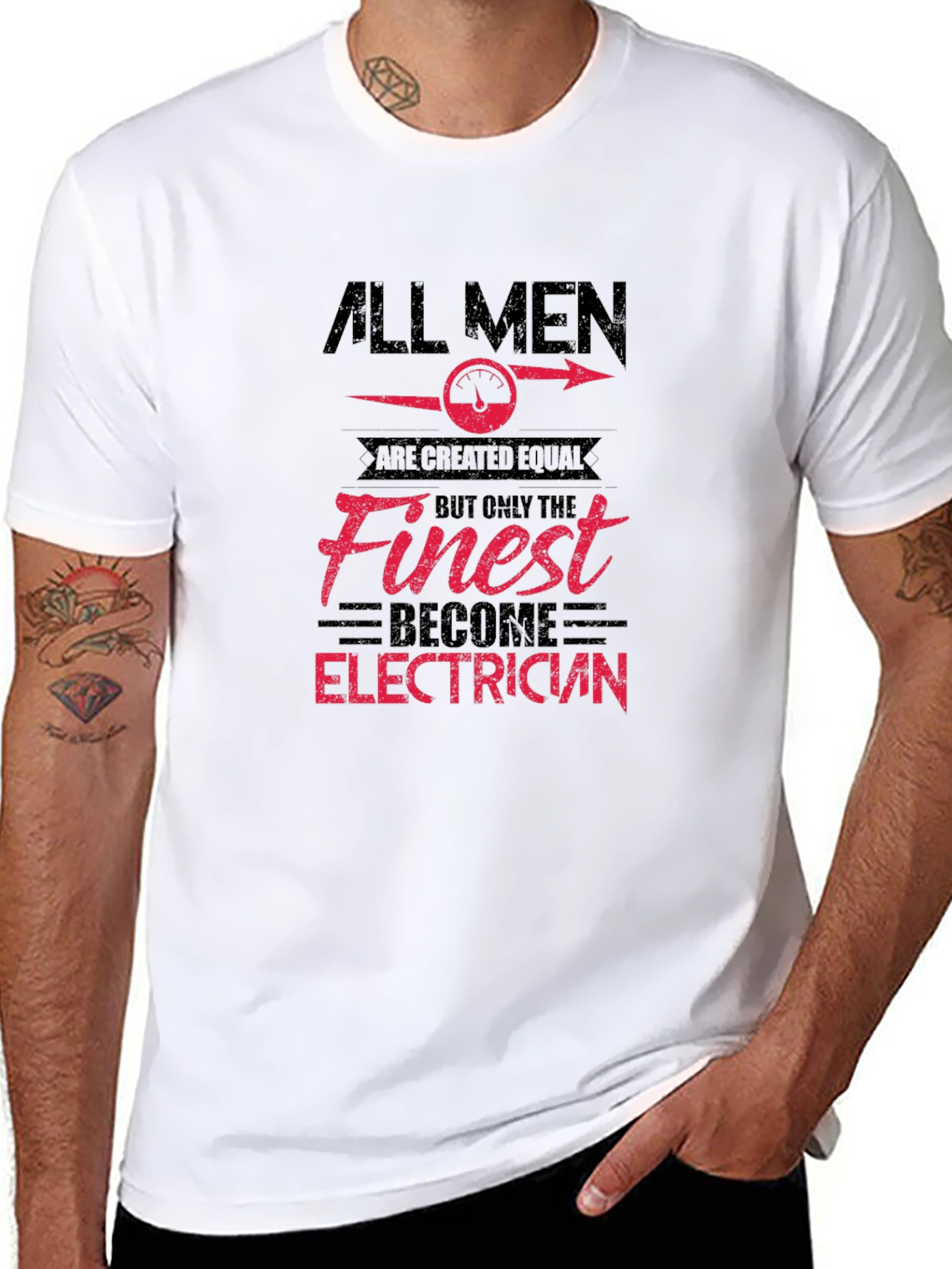 Finest Electrician Graphic T-Shirt