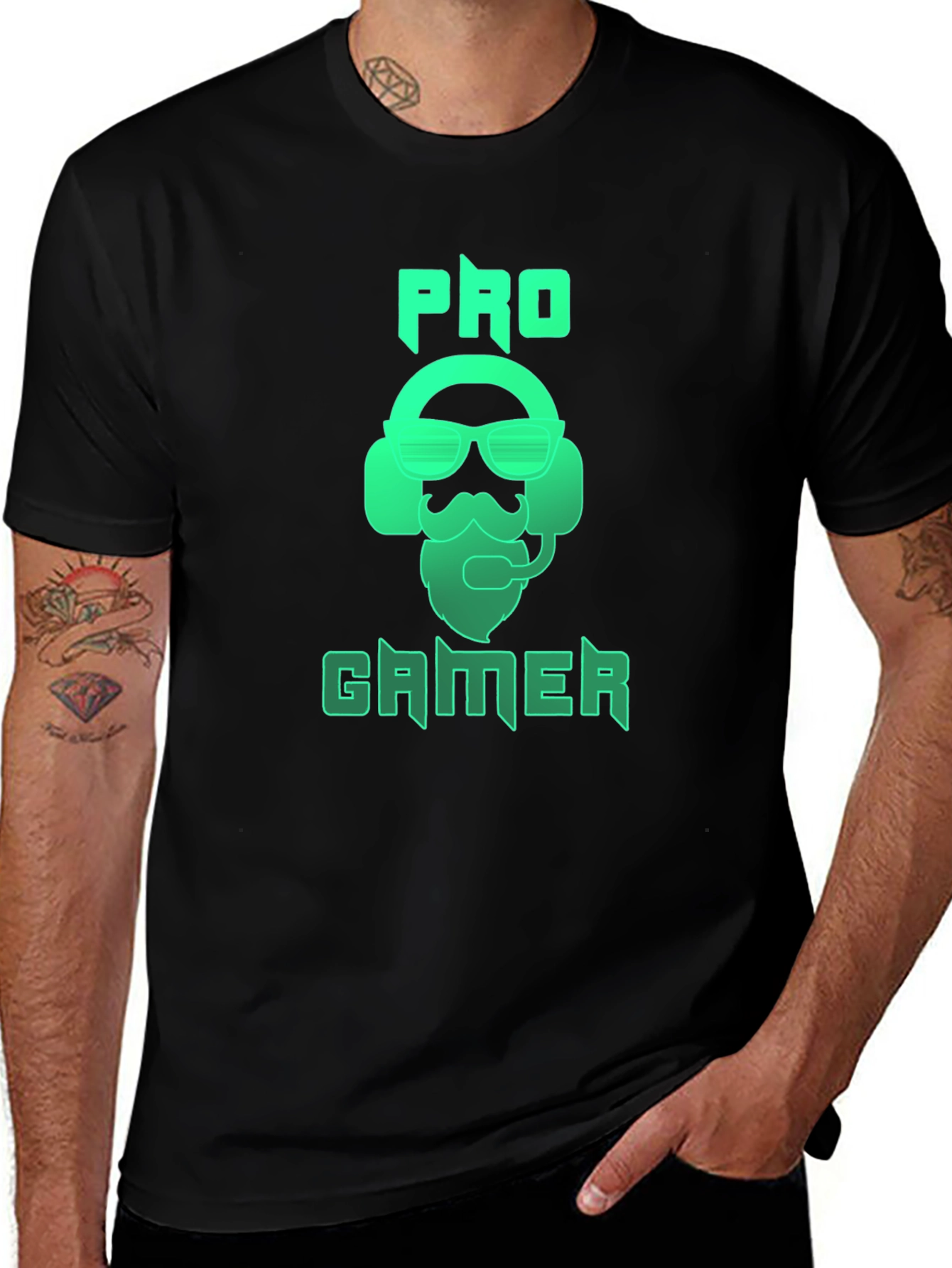 Pro Gamer Black T-Shirt - Cool Gaming Apparel