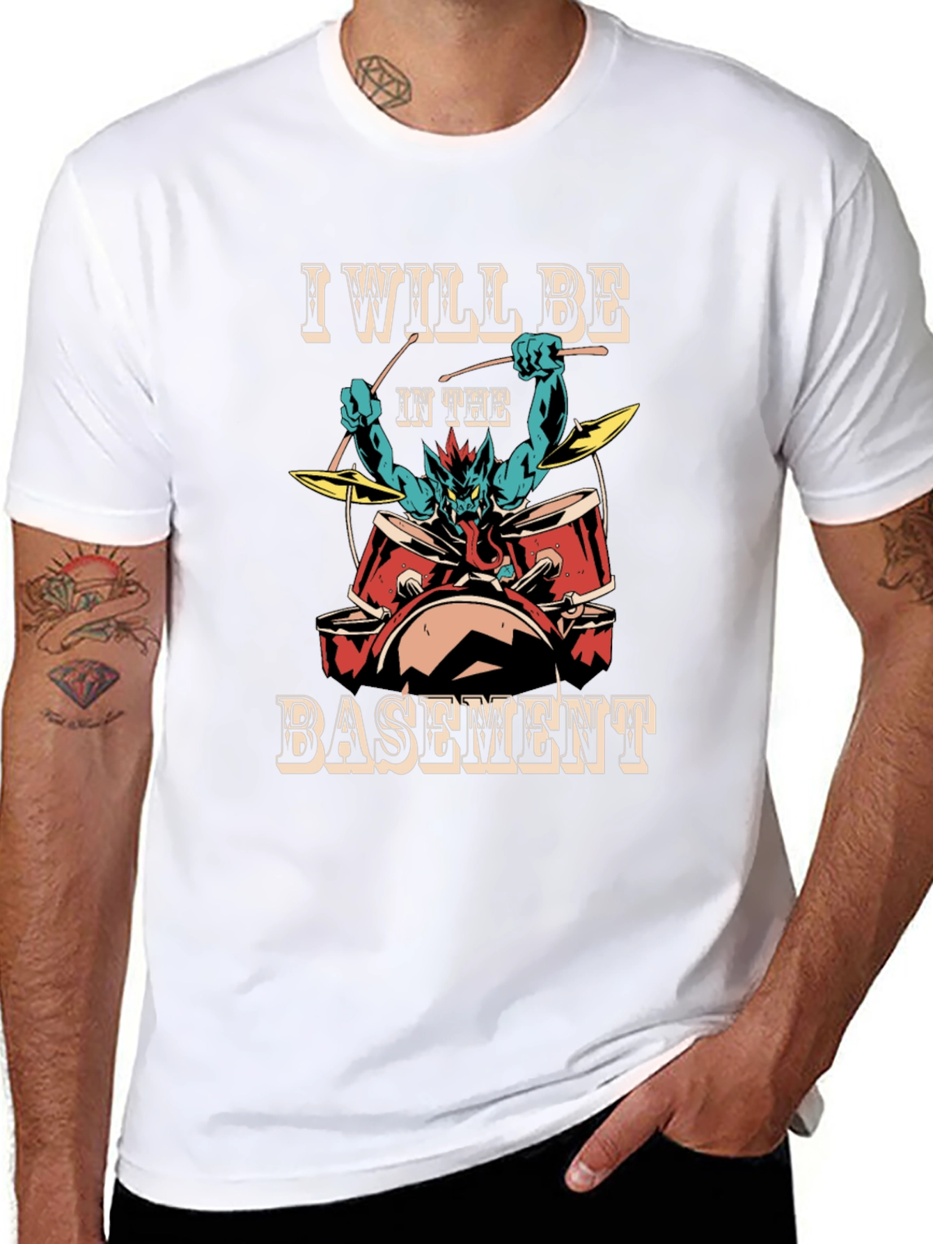 I Will Be In The Basement T-Shirt