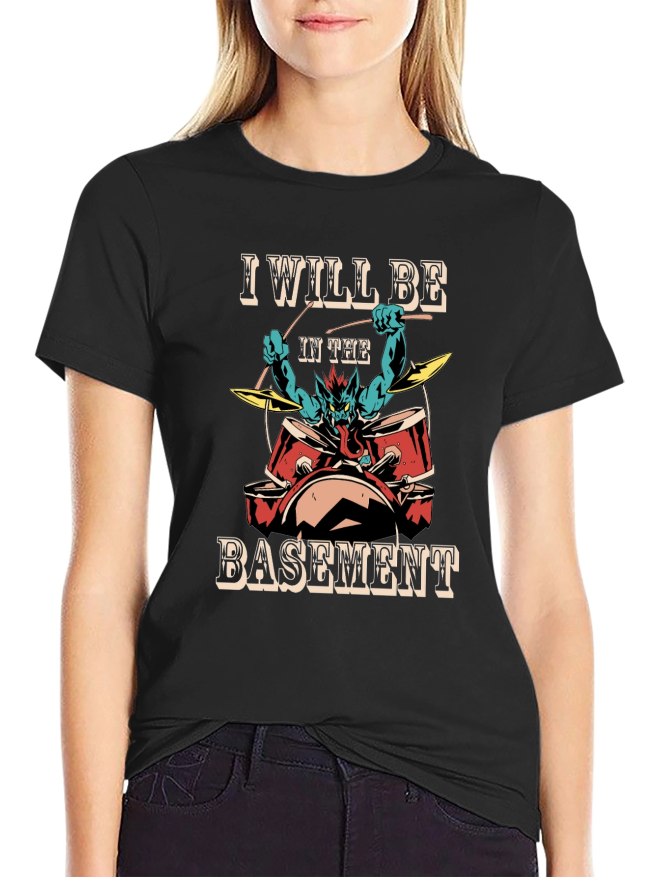 I Will Be In The Basement T-Shirt