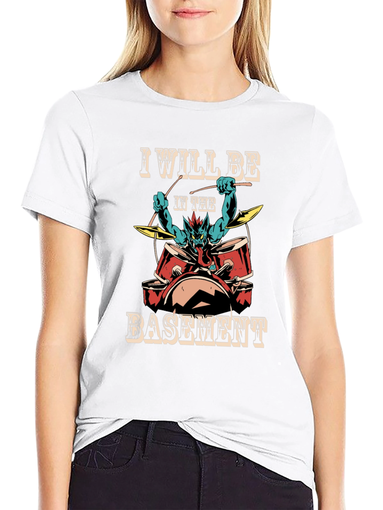 I Will Be In The Basement T-Shirt
