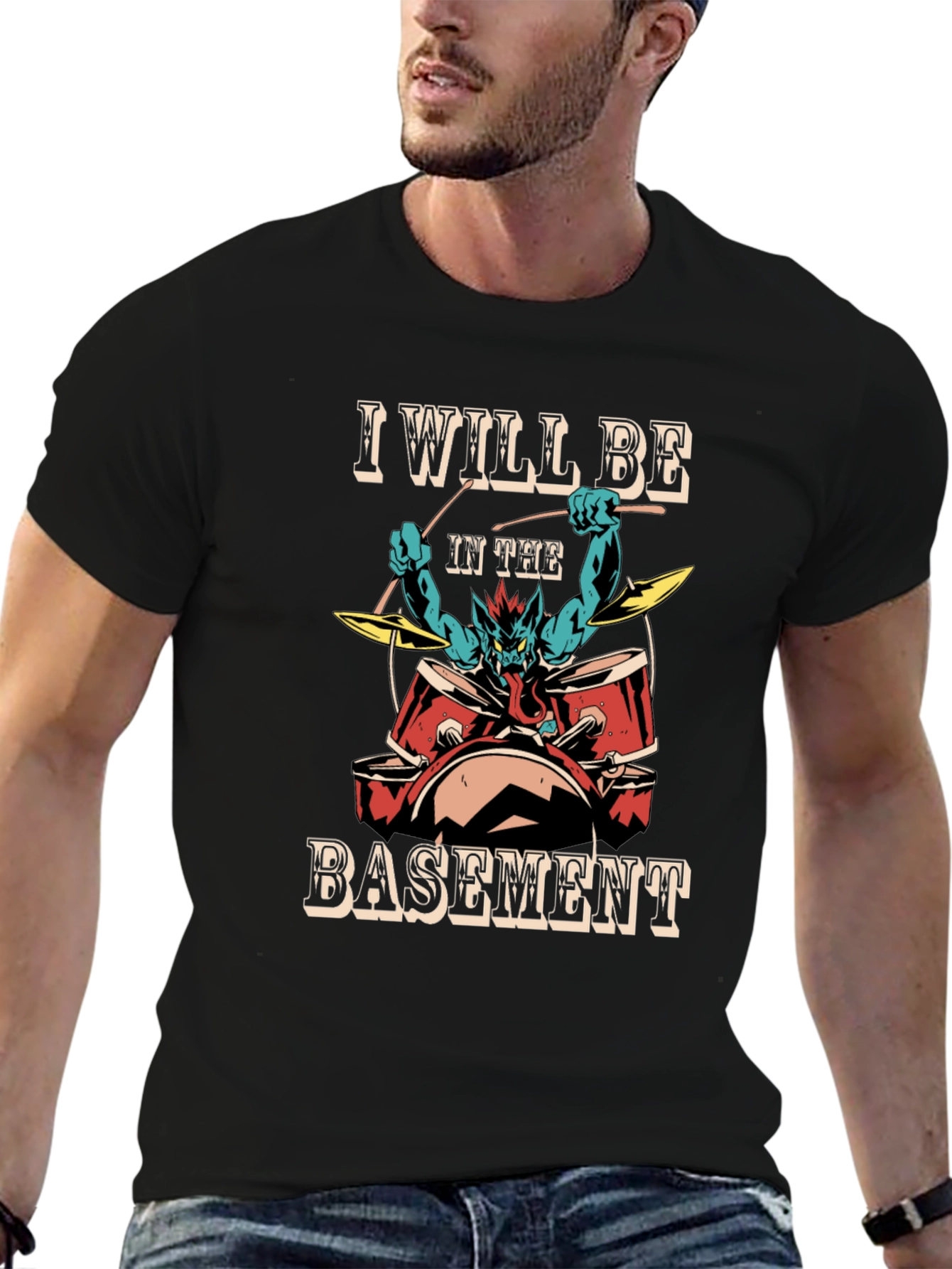 I Will Be In The Basement T-Shirt