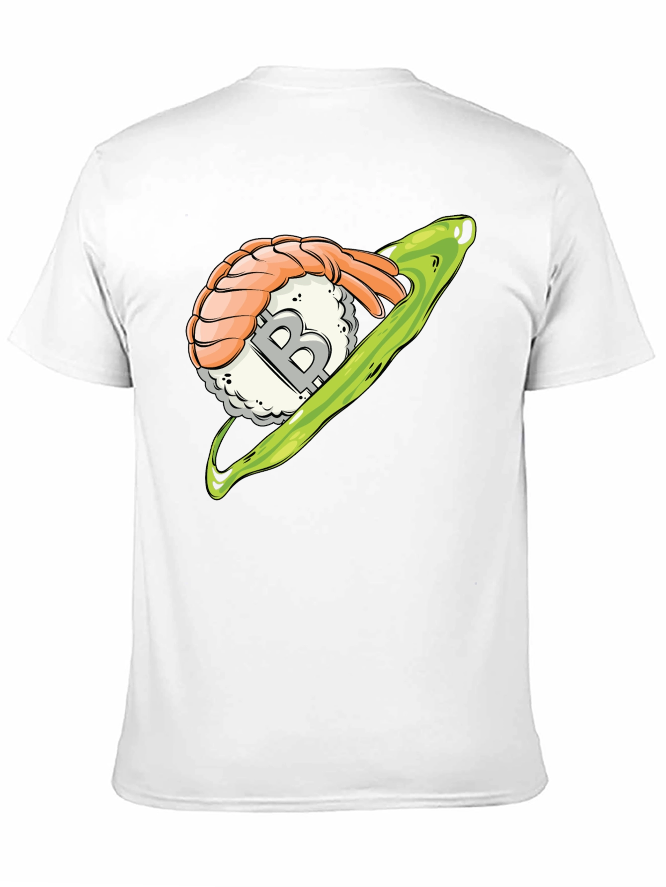 Sushi Bitcoin Black T-Shirt
