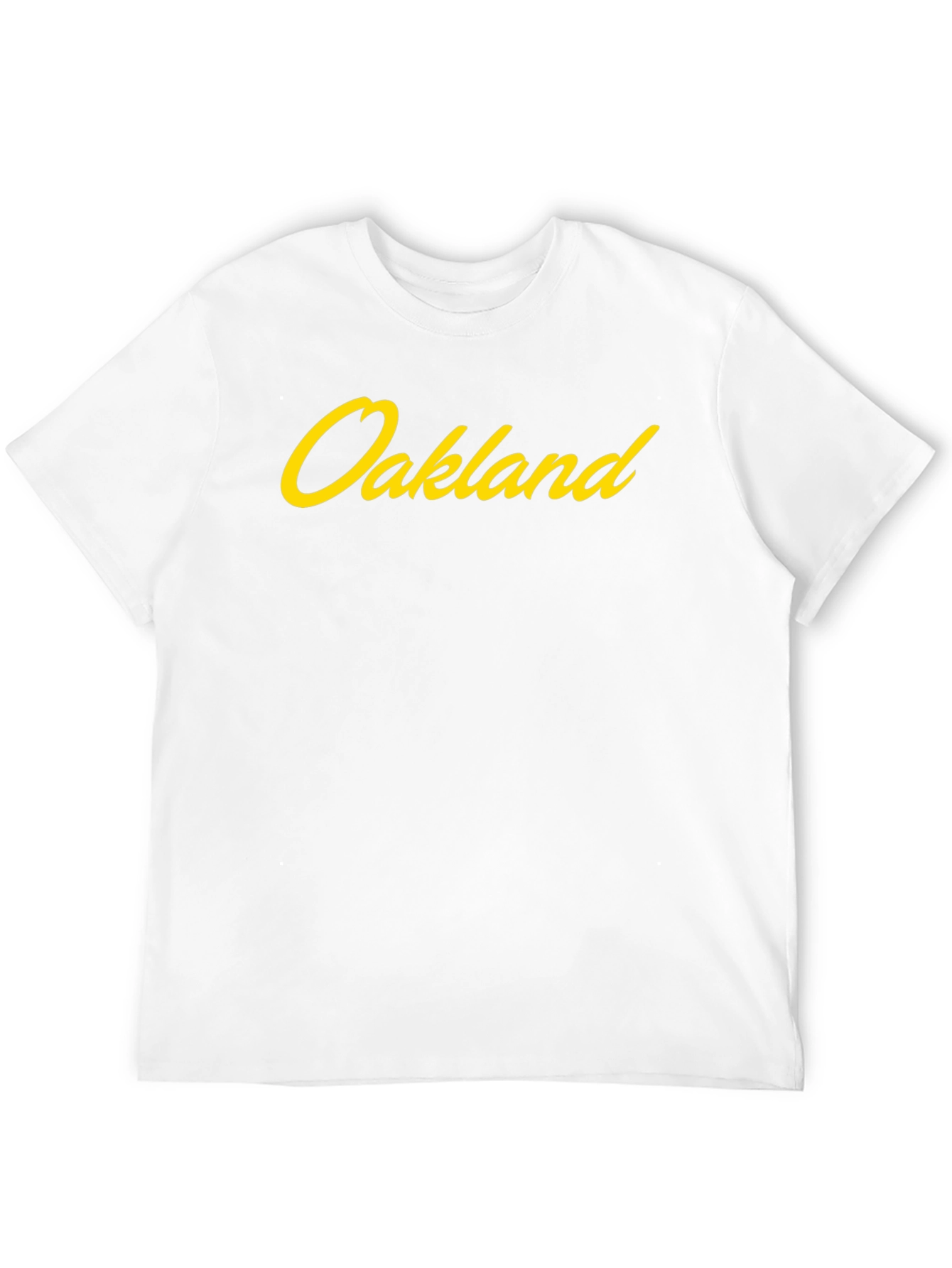 Oakland Graphic Tee - Stylish Mens Black T-Shirt