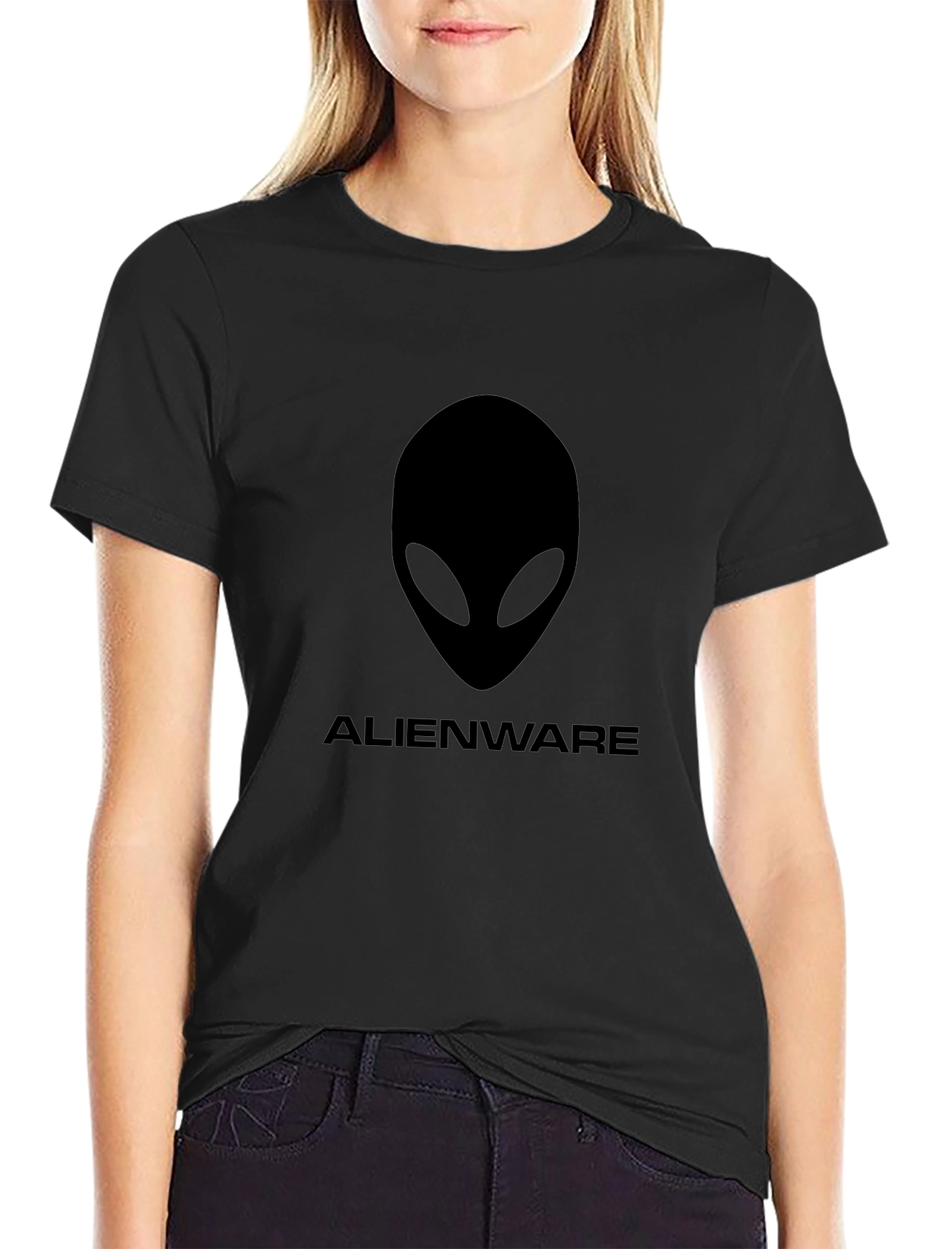 Alienware Logo Black T-Shirt