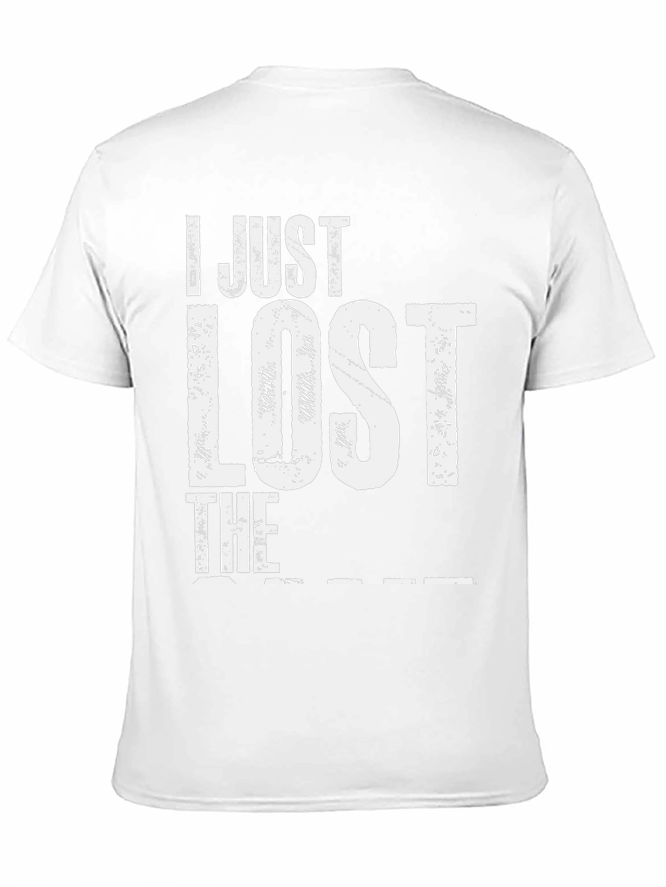 I Just Lost The Game T-Shirt - Black
