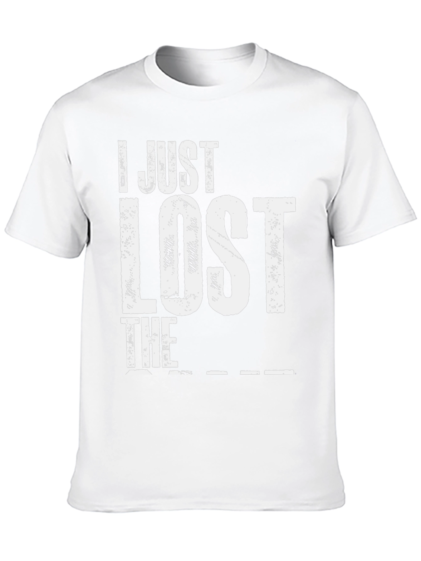 I Just Lost The Game T-Shirt - Black