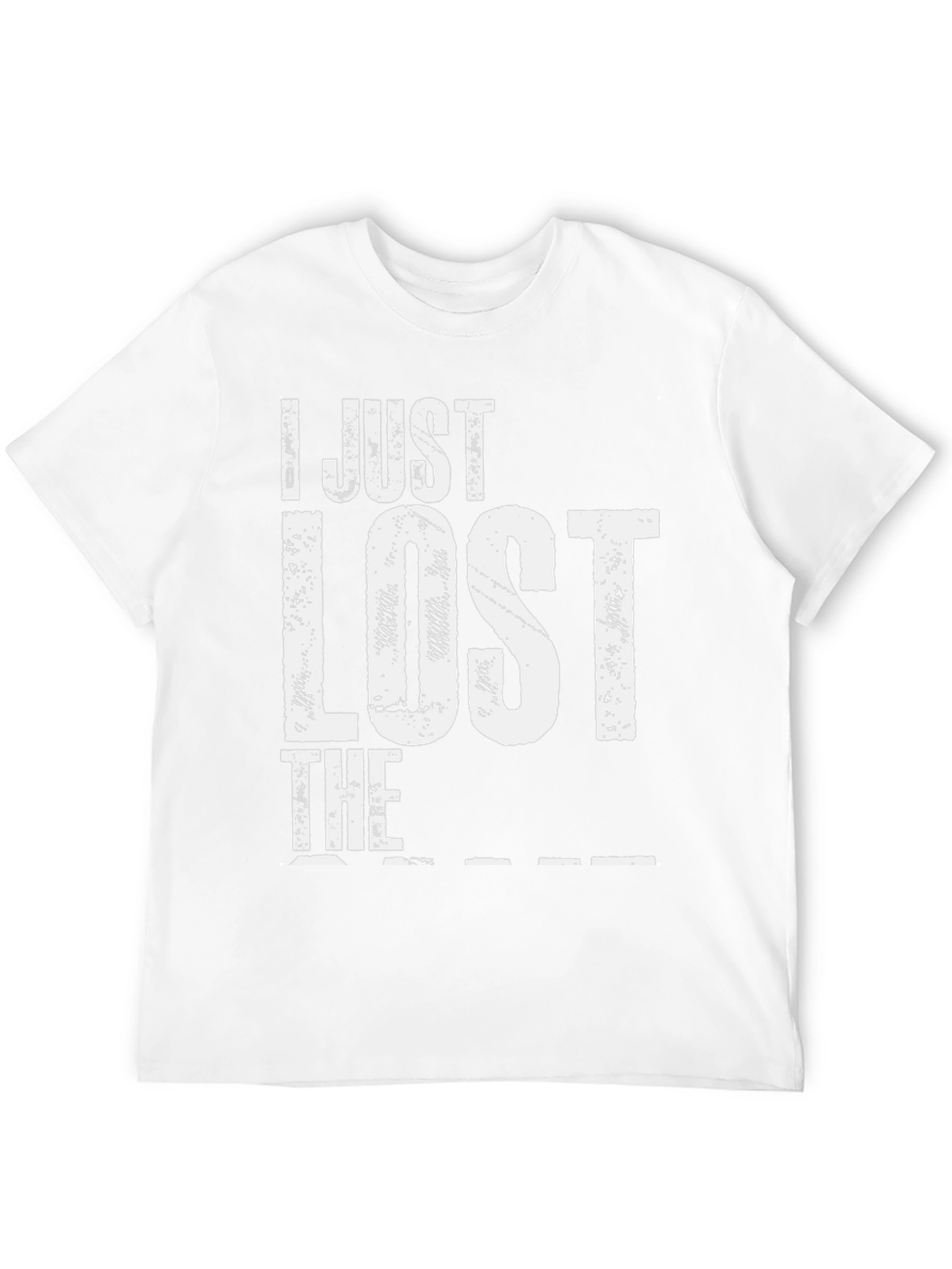 I Just Lost The Game T-Shirt - Black