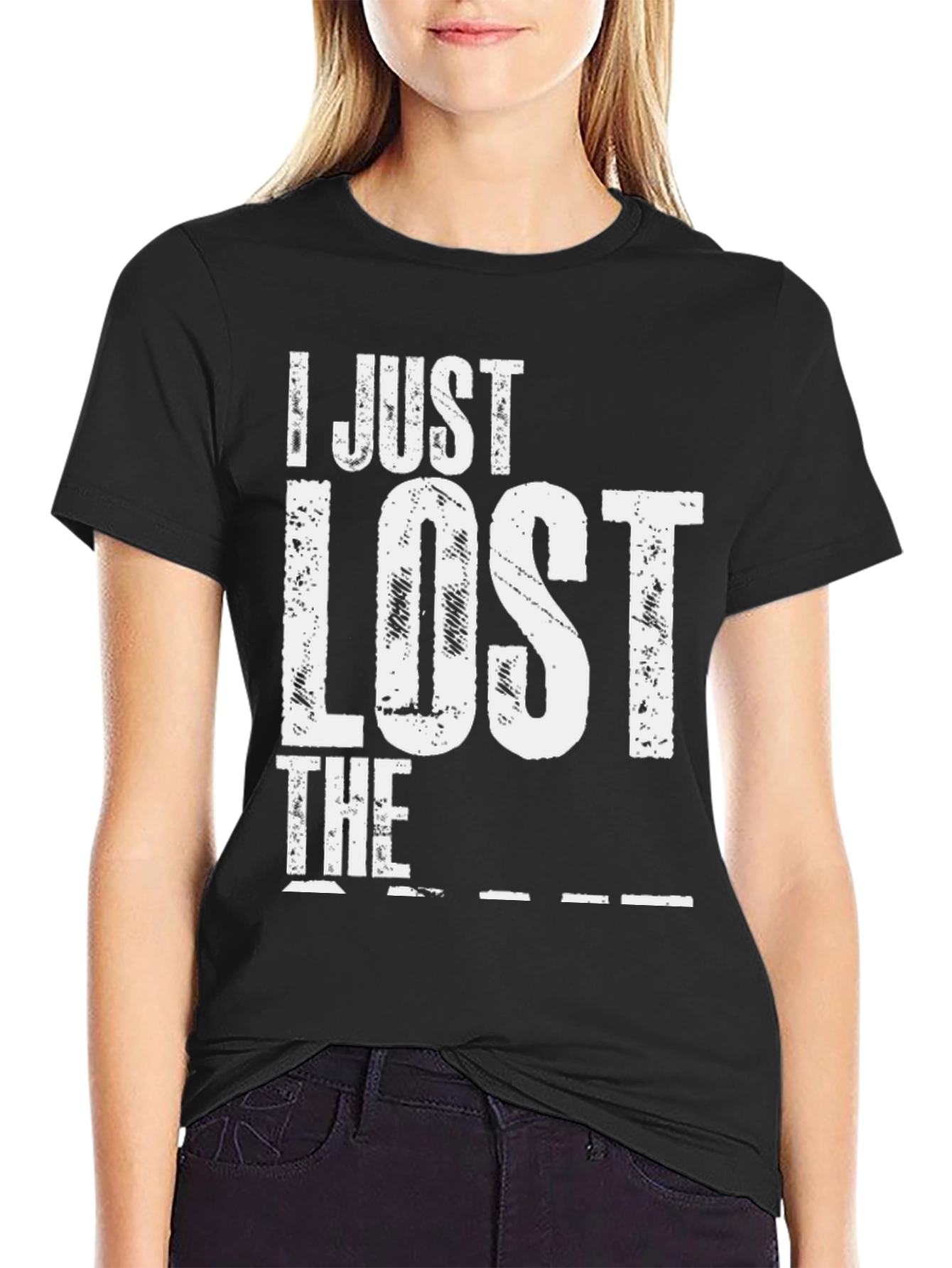 I Just Lost The Game T-Shirt - Black
