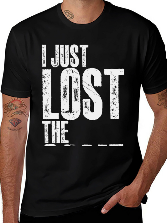 I Just Lost The Game T-Shirt - Black