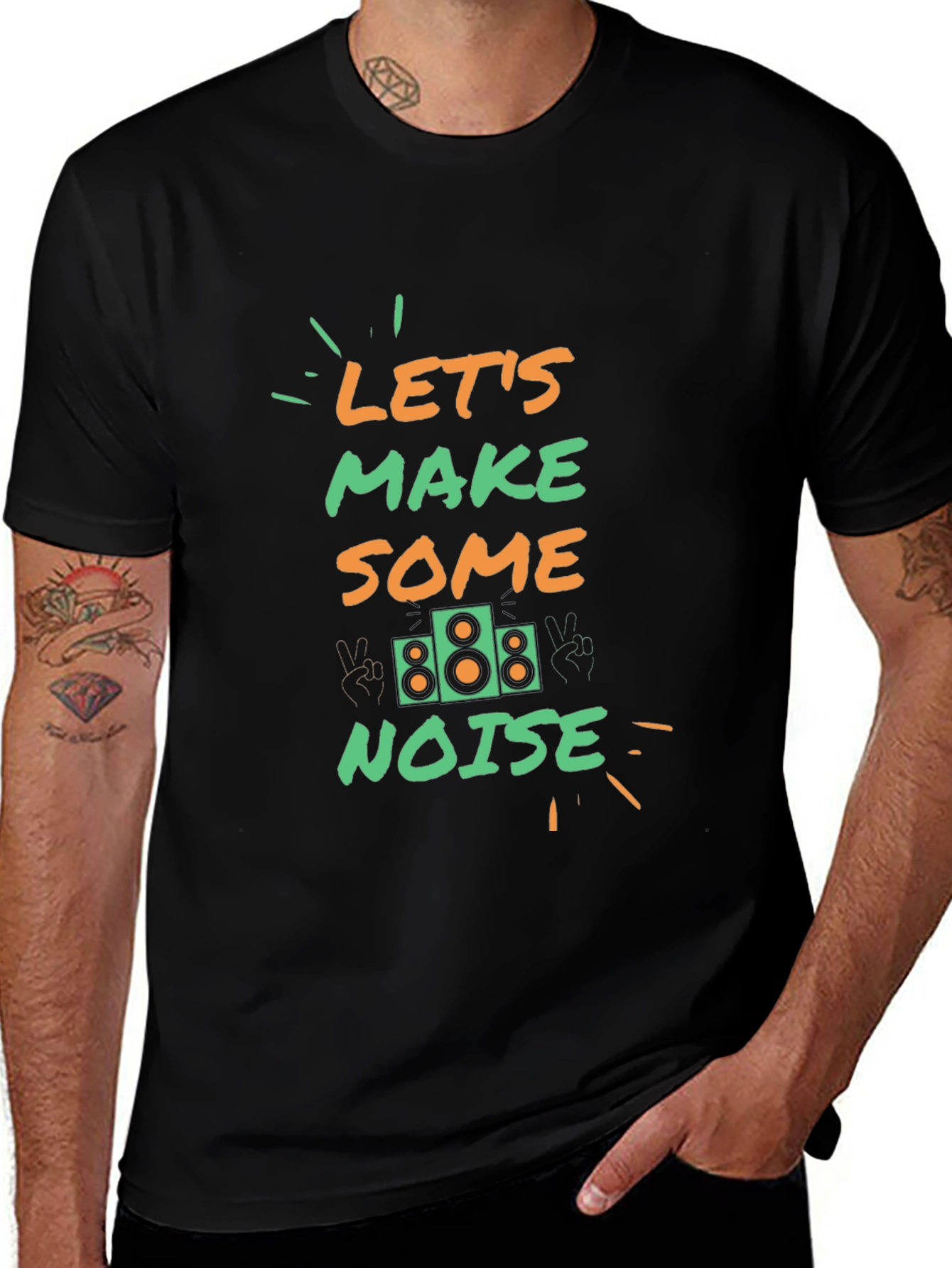 Lets Make Some Noise Graphic Tee