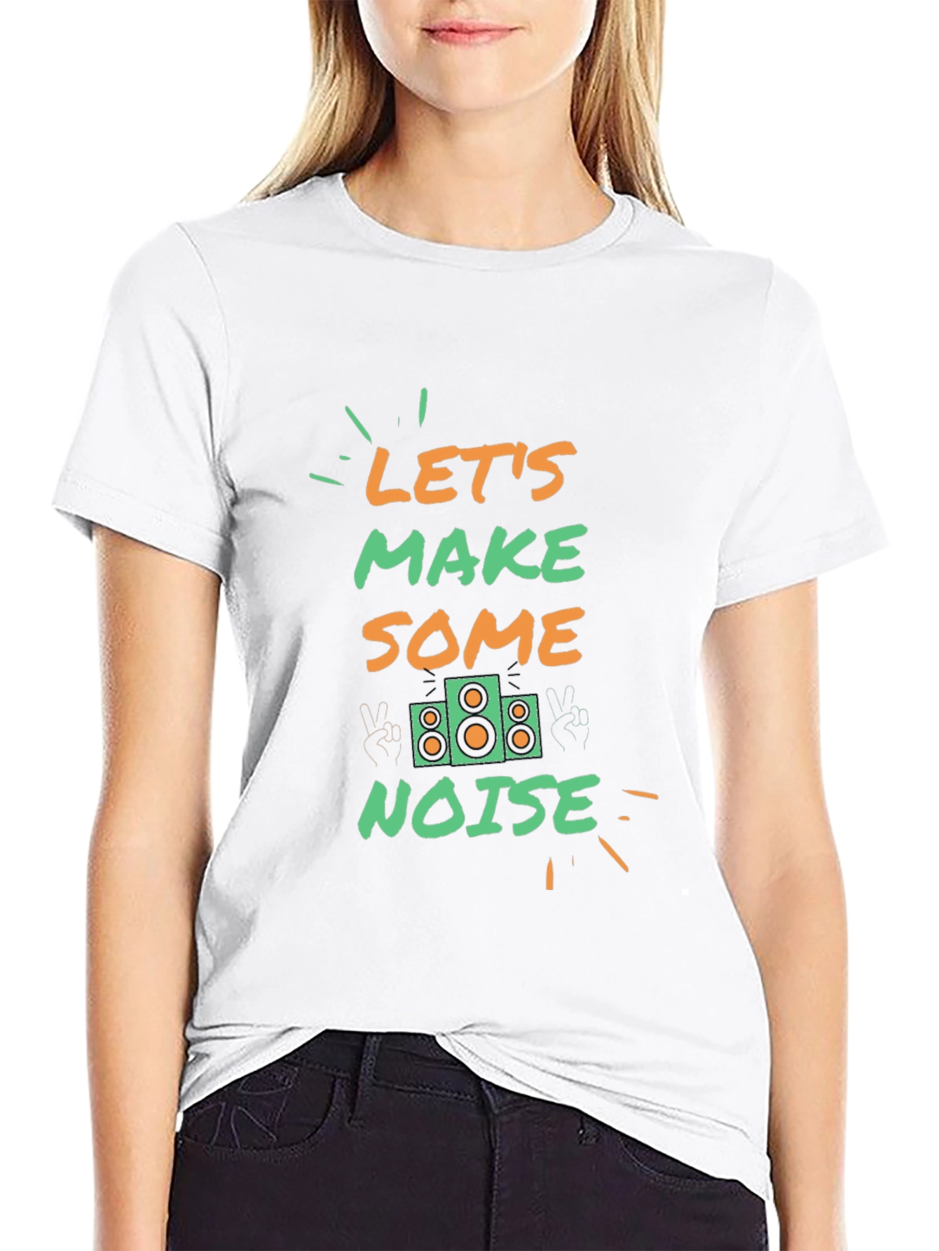 Lets Make Some Noise Graphic Tee