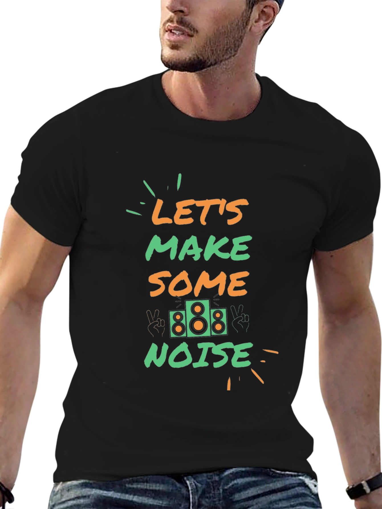 Lets Make Some Noise Graphic Tee