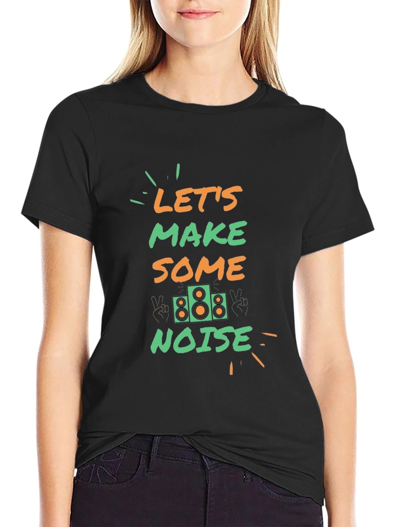 Lets Make Some Noise Graphic Tee