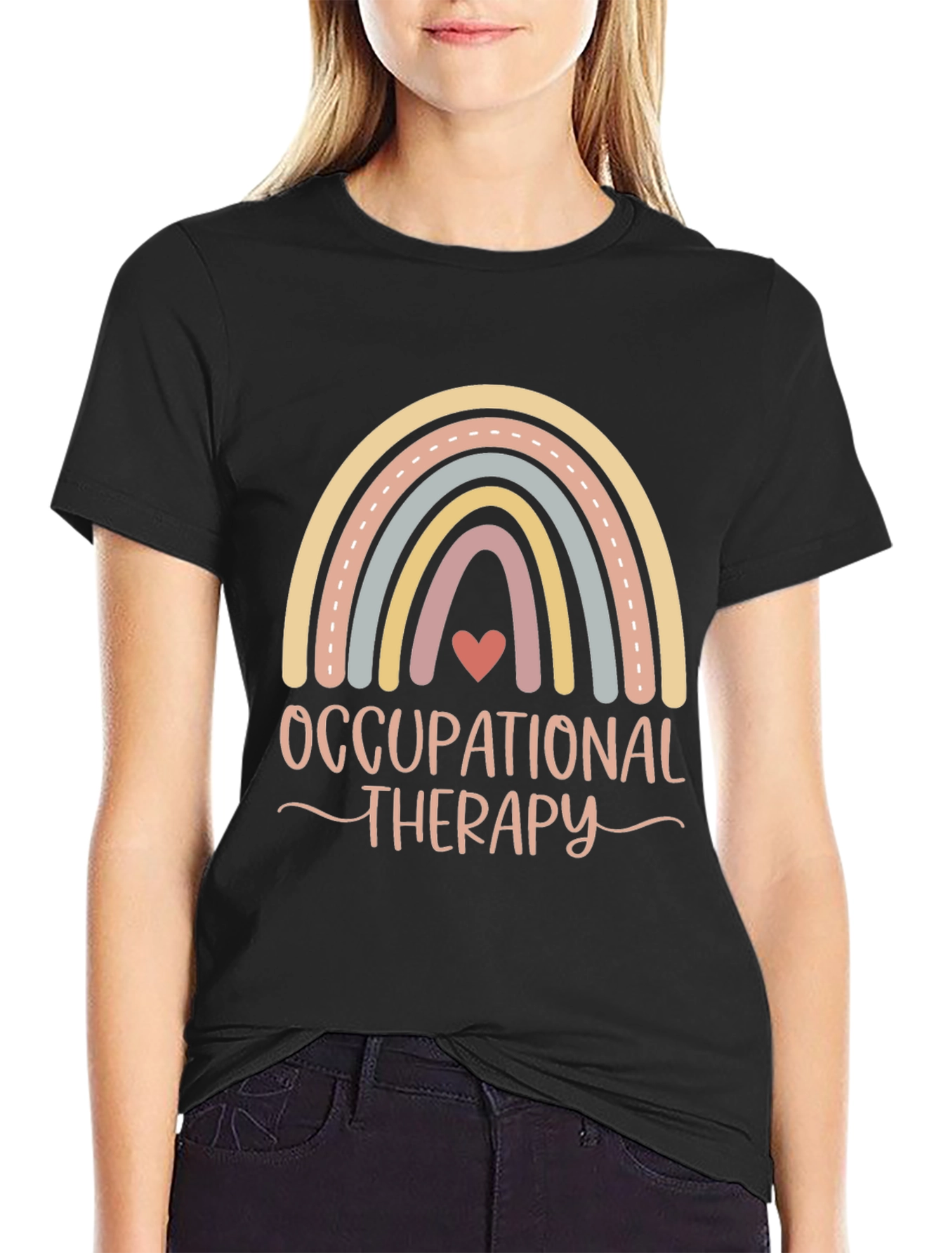 Occupational Therapy Rainbow T-Shirt