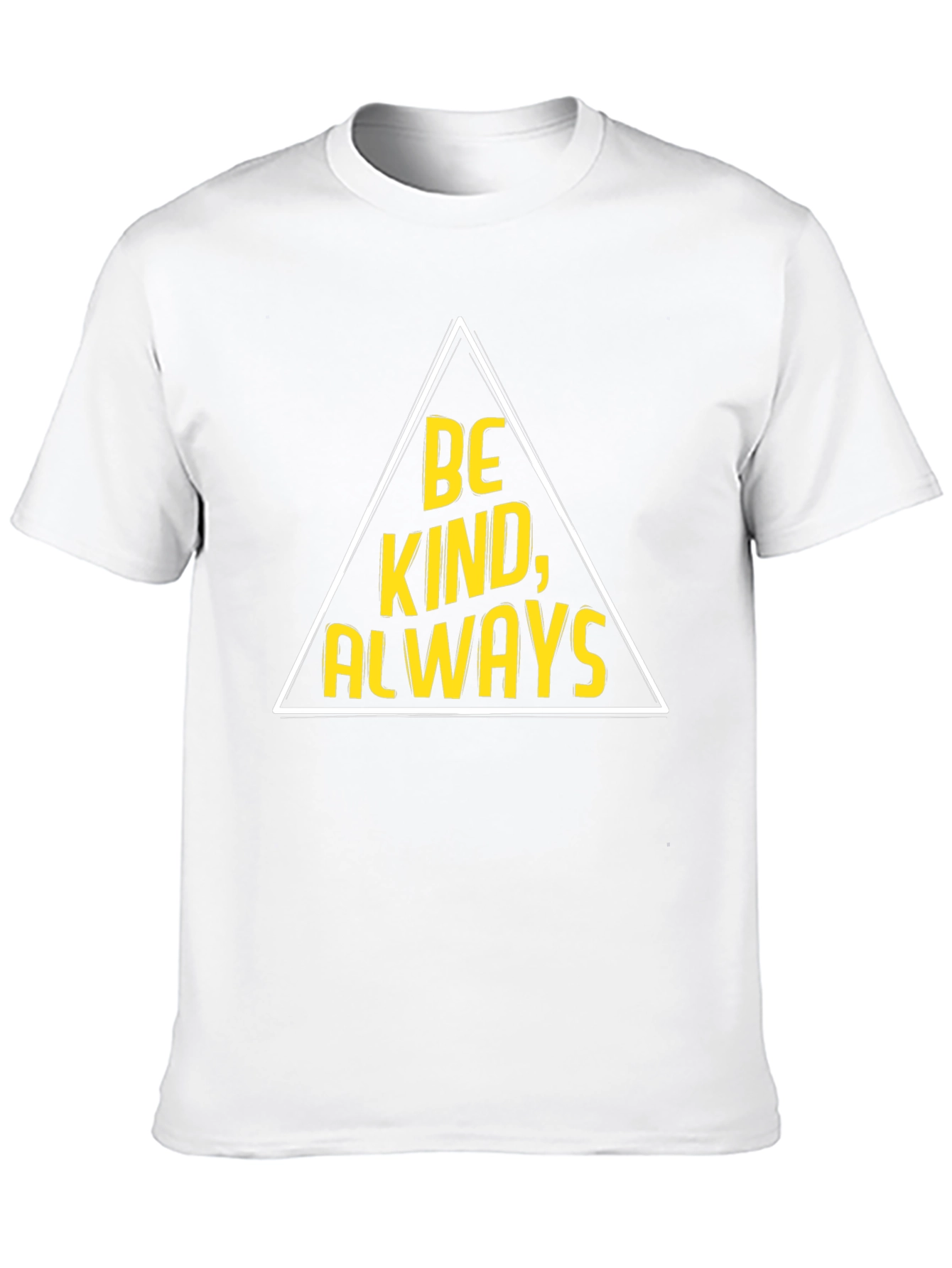 Be Kind Always Graphic Tee - Black Cotton T-Shirt