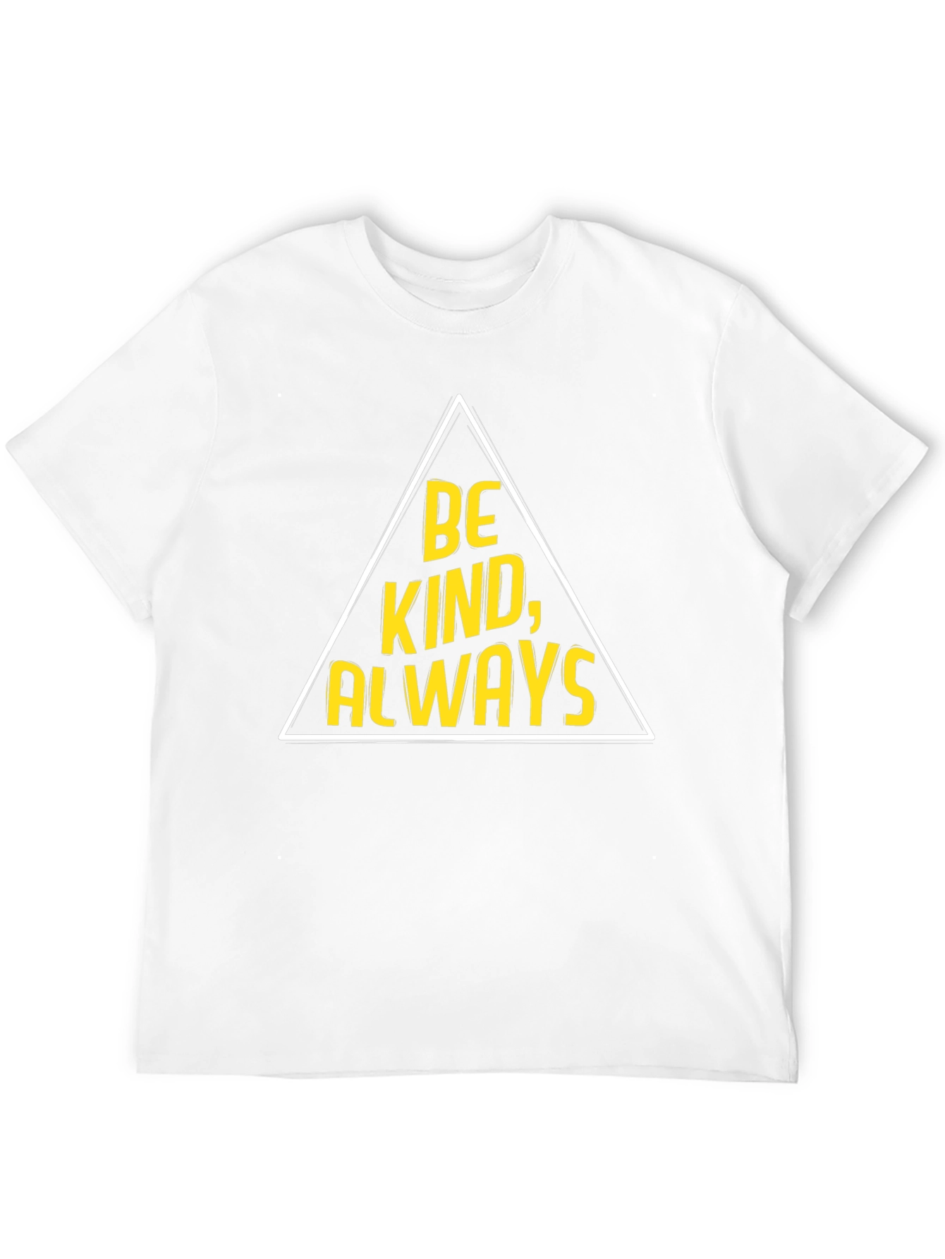 Be Kind Always Graphic Tee - Black Cotton T-Shirt