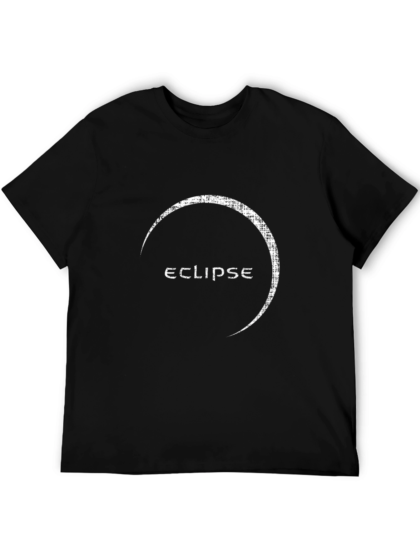 Eclipse Graphic Tee - Modern Black T-Shirt