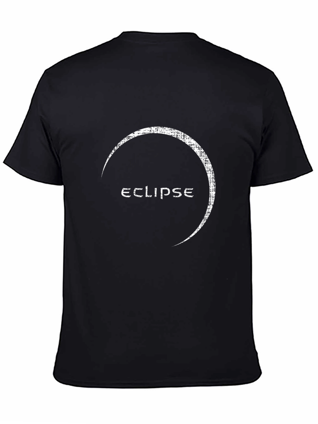 Eclipse Graphic Tee - Modern Black T-Shirt