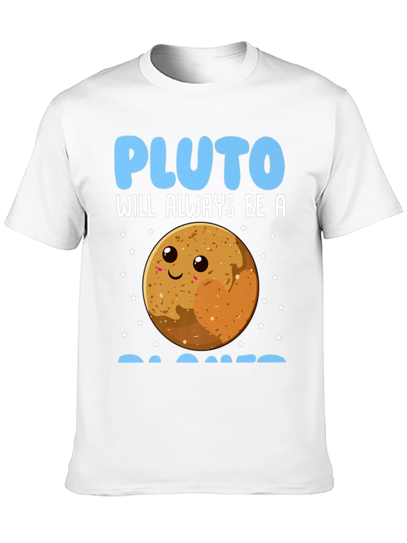 Pluto Always Be A Planet Graphic Tee