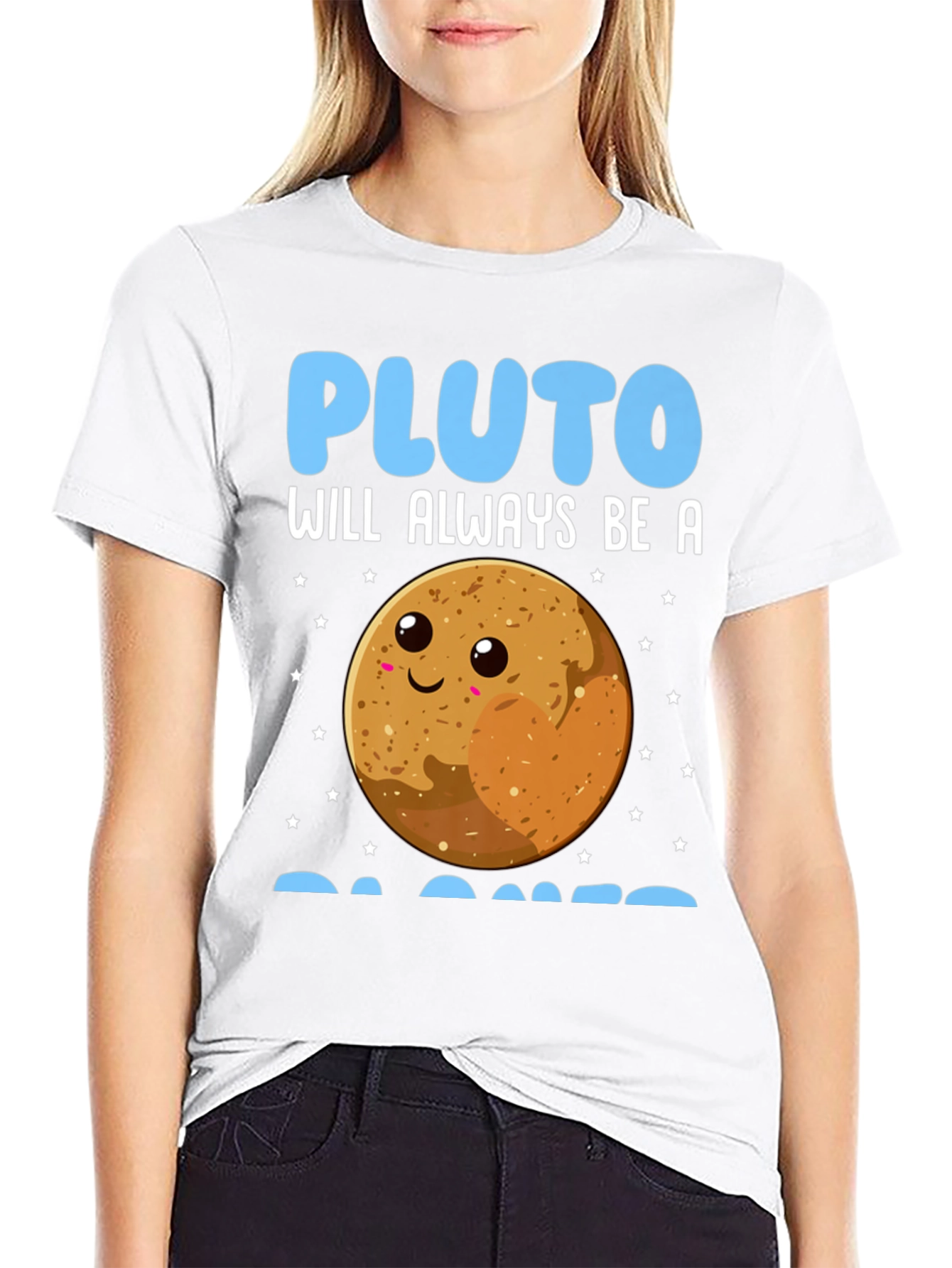 Pluto Always Be A Planet Graphic Tee