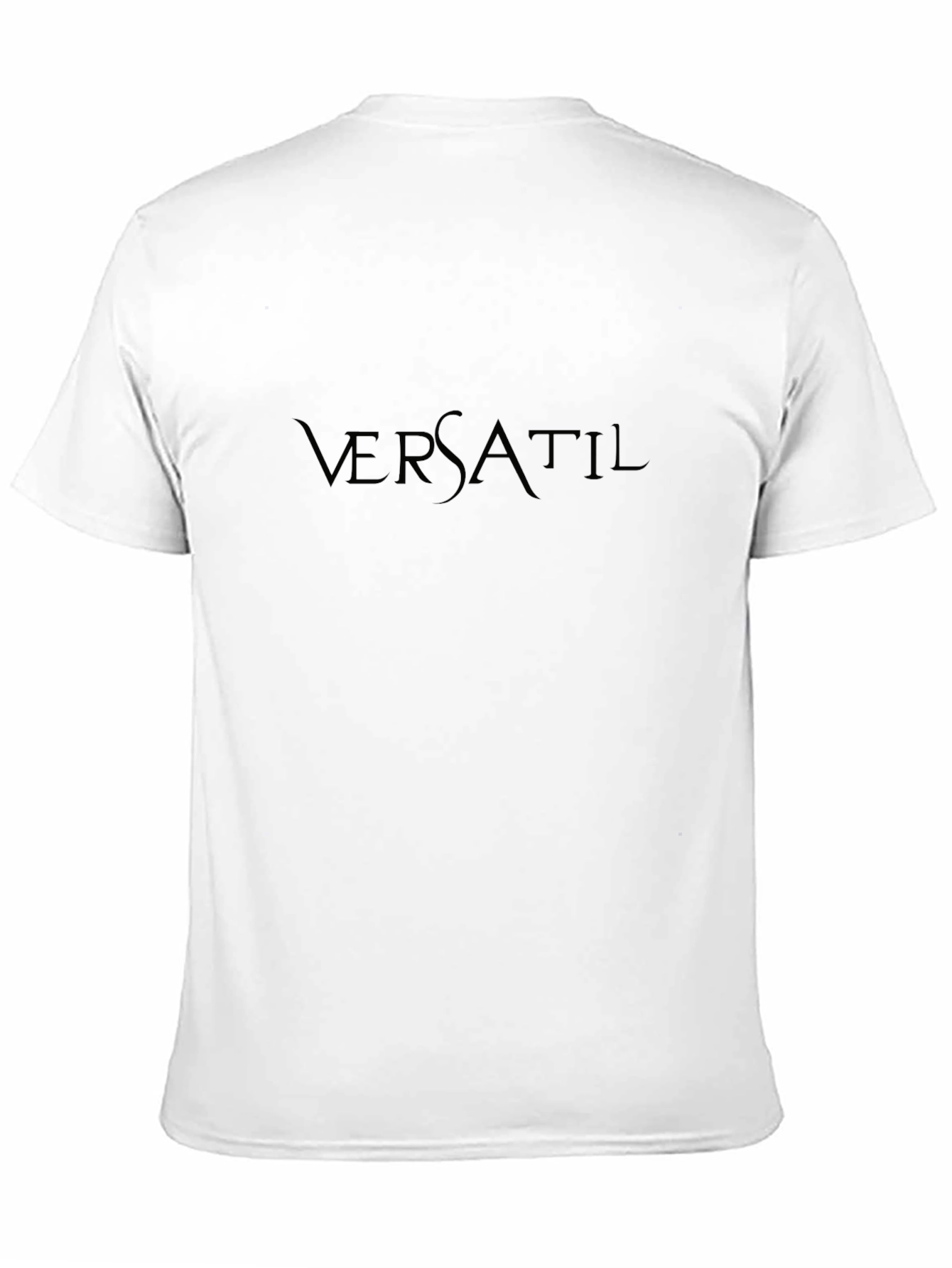 Versatil Black T-Shirt