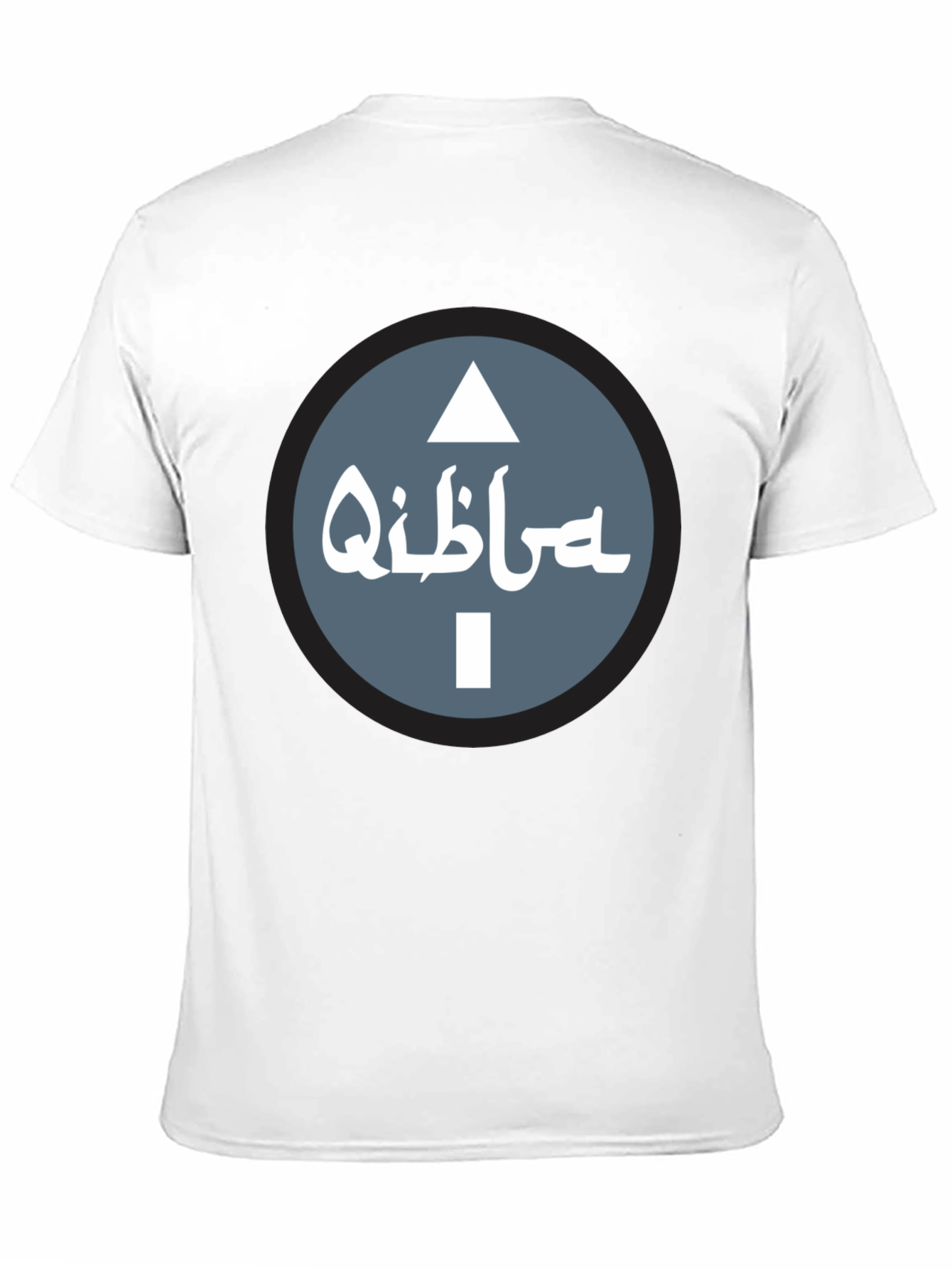 Qibla Direction T-Shirt - Stylish Islamic Design