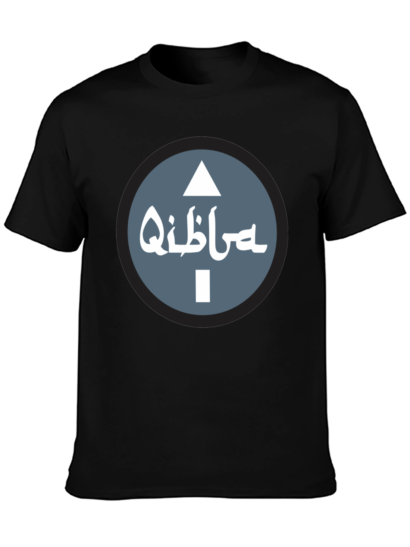 Qibla Direction T-Shirt - Stylish Islamic Design