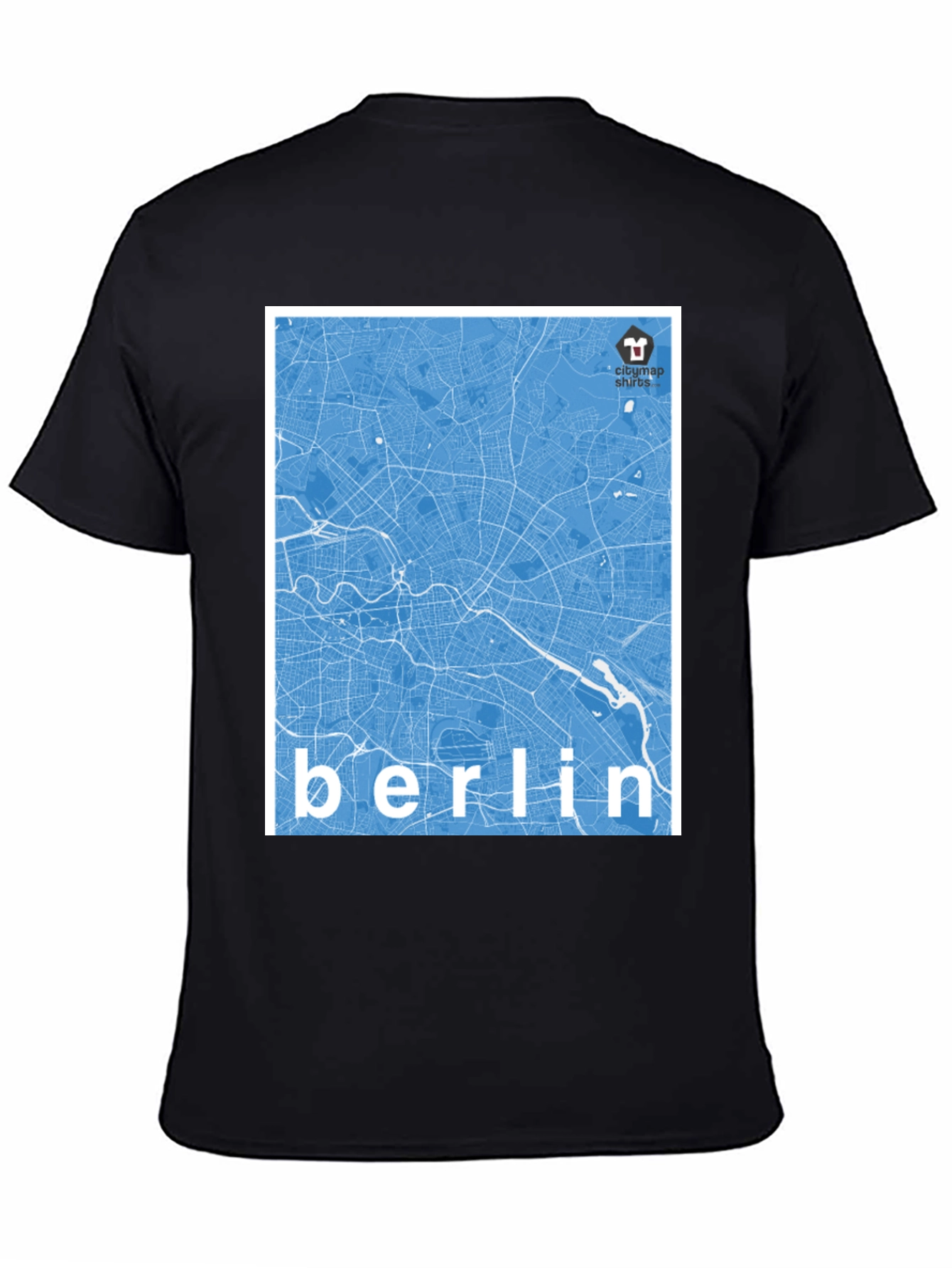 Berlin City Map T-Shirt - Urban Style