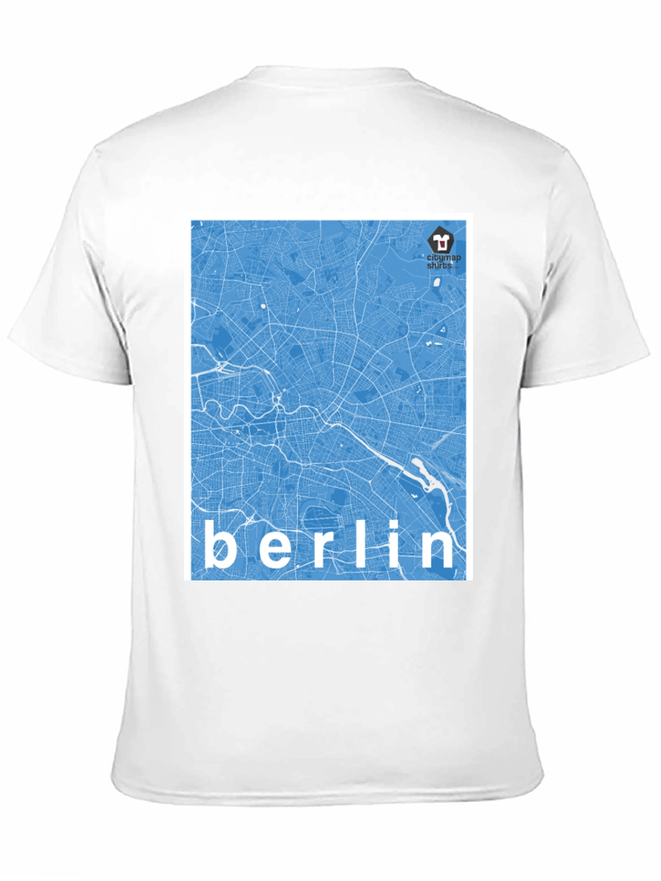 Berlin City Map T-Shirt - Urban Style