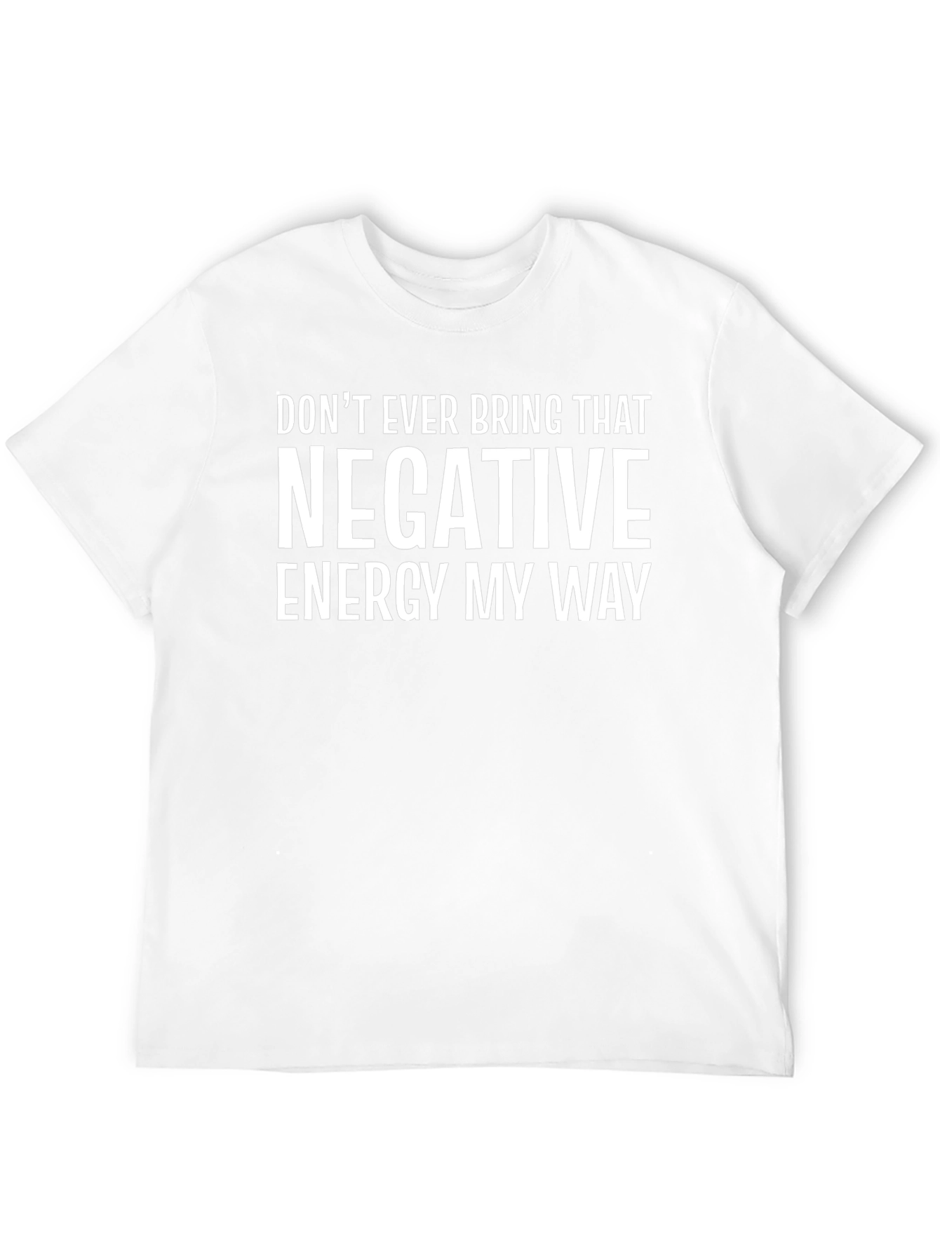 Negative Energy Graphic Tee - Mens Black