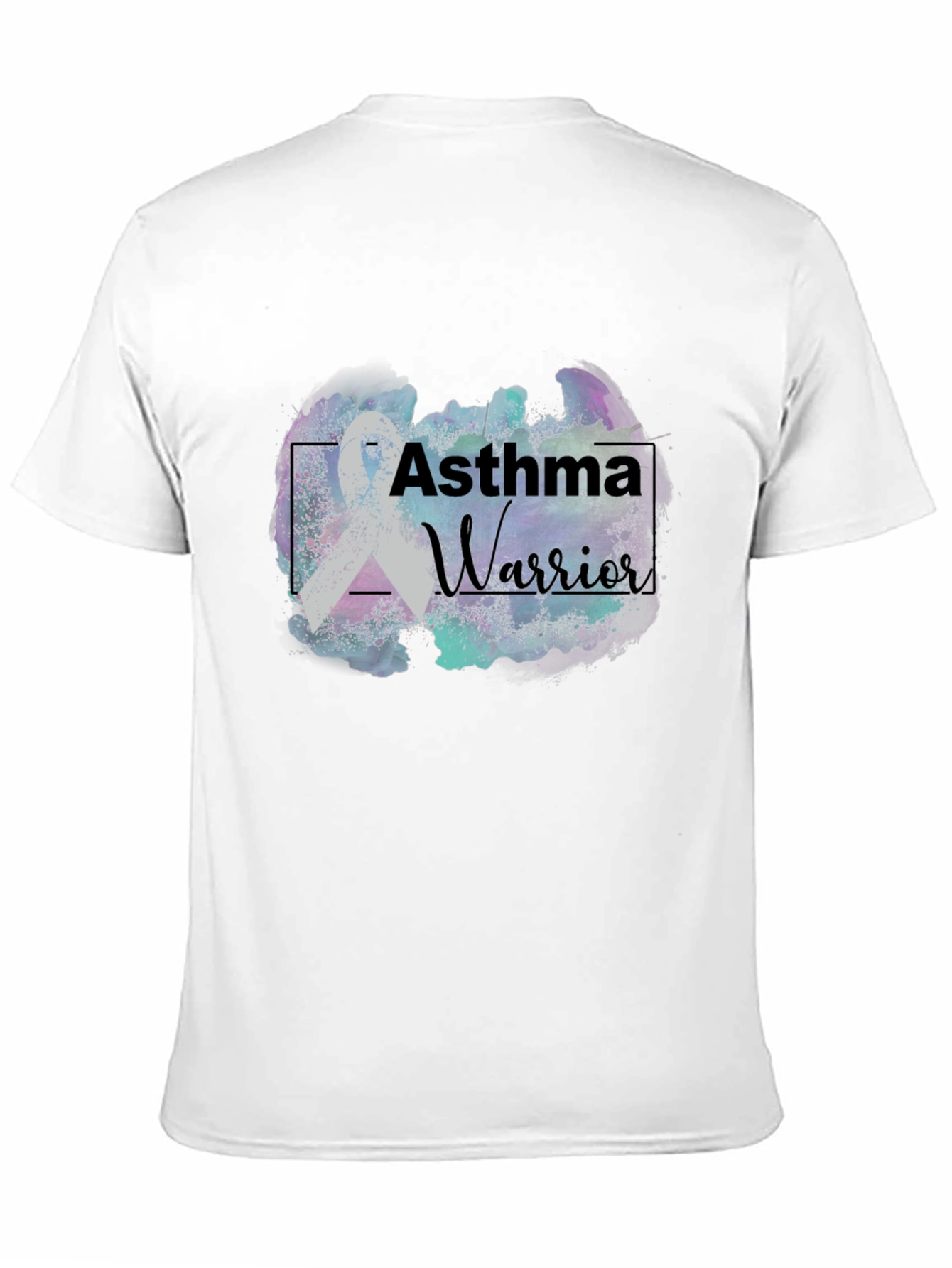 Asthma Warrior T-Shirt Black Graphic Tee