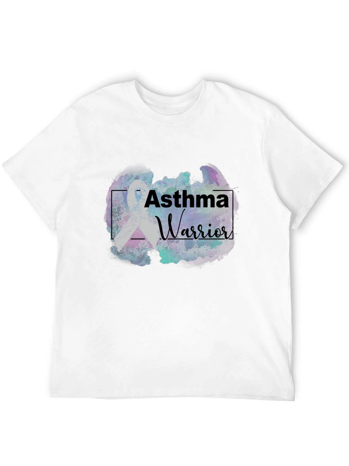 Asthma Warrior T-Shirt Black Graphic Tee