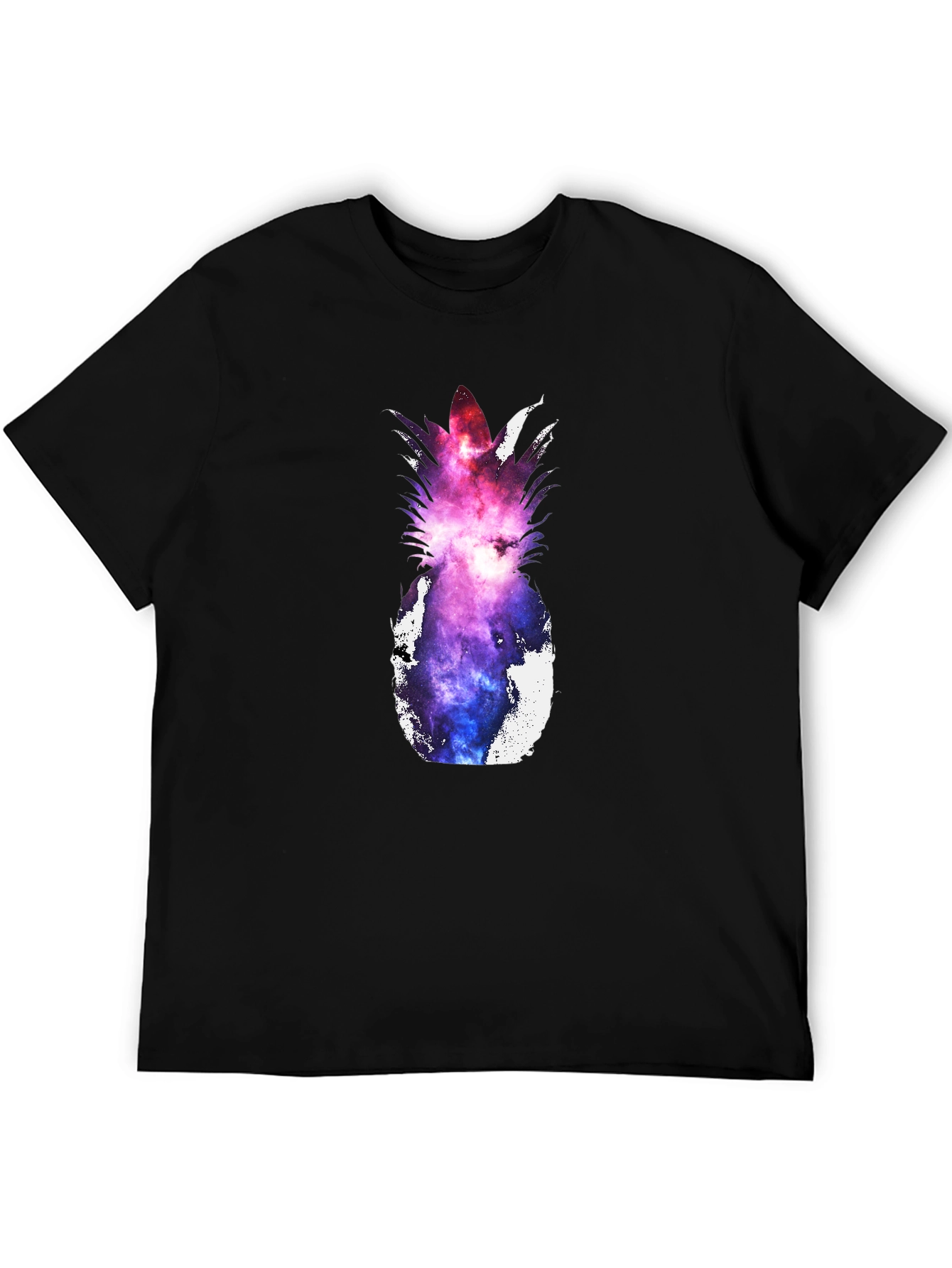 Galaxy Pineapple Graphic Tee - Unique Design