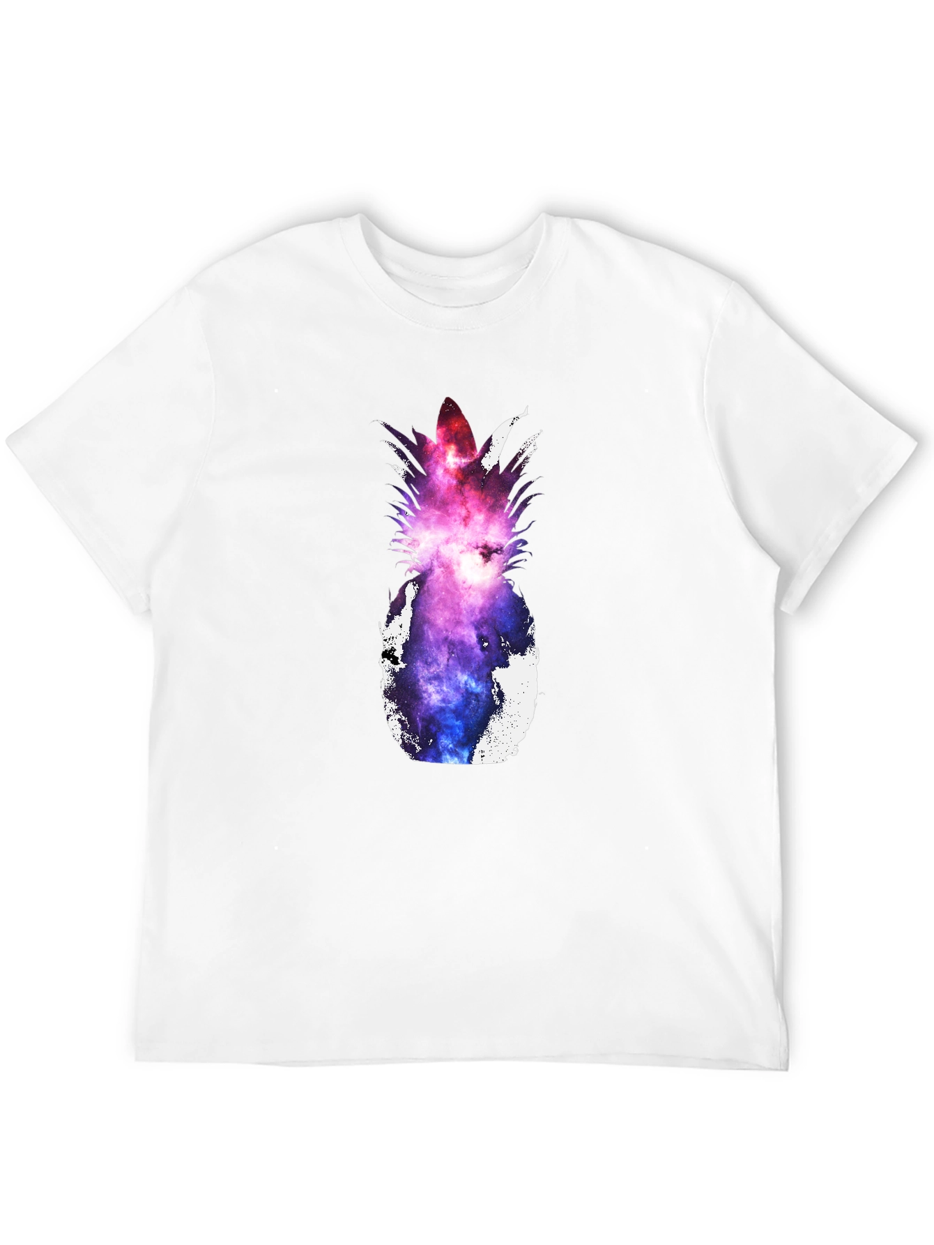 Galaxy Pineapple Graphic Tee - Unique Design