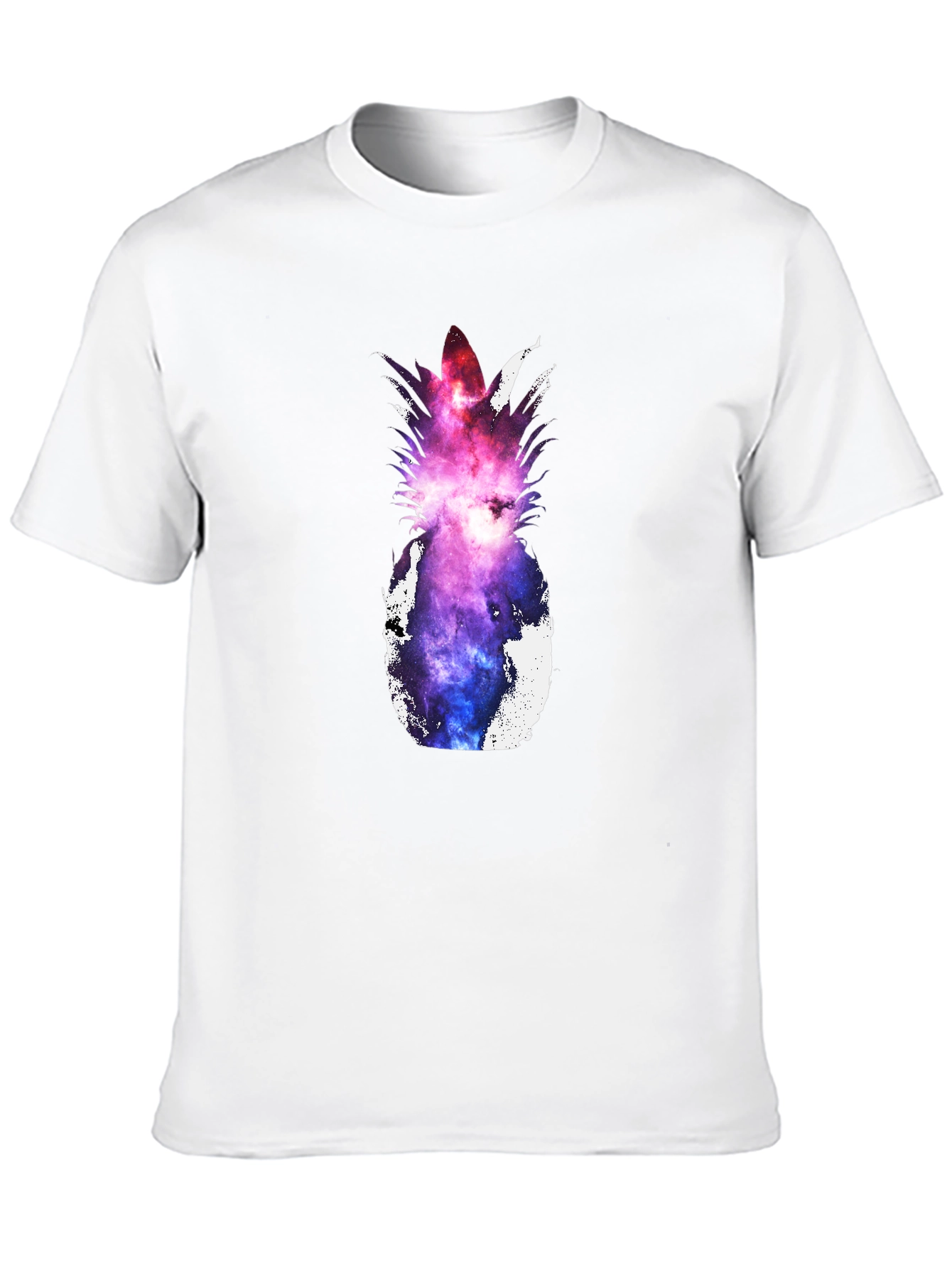 Galaxy Pineapple Graphic Tee - Unique Design