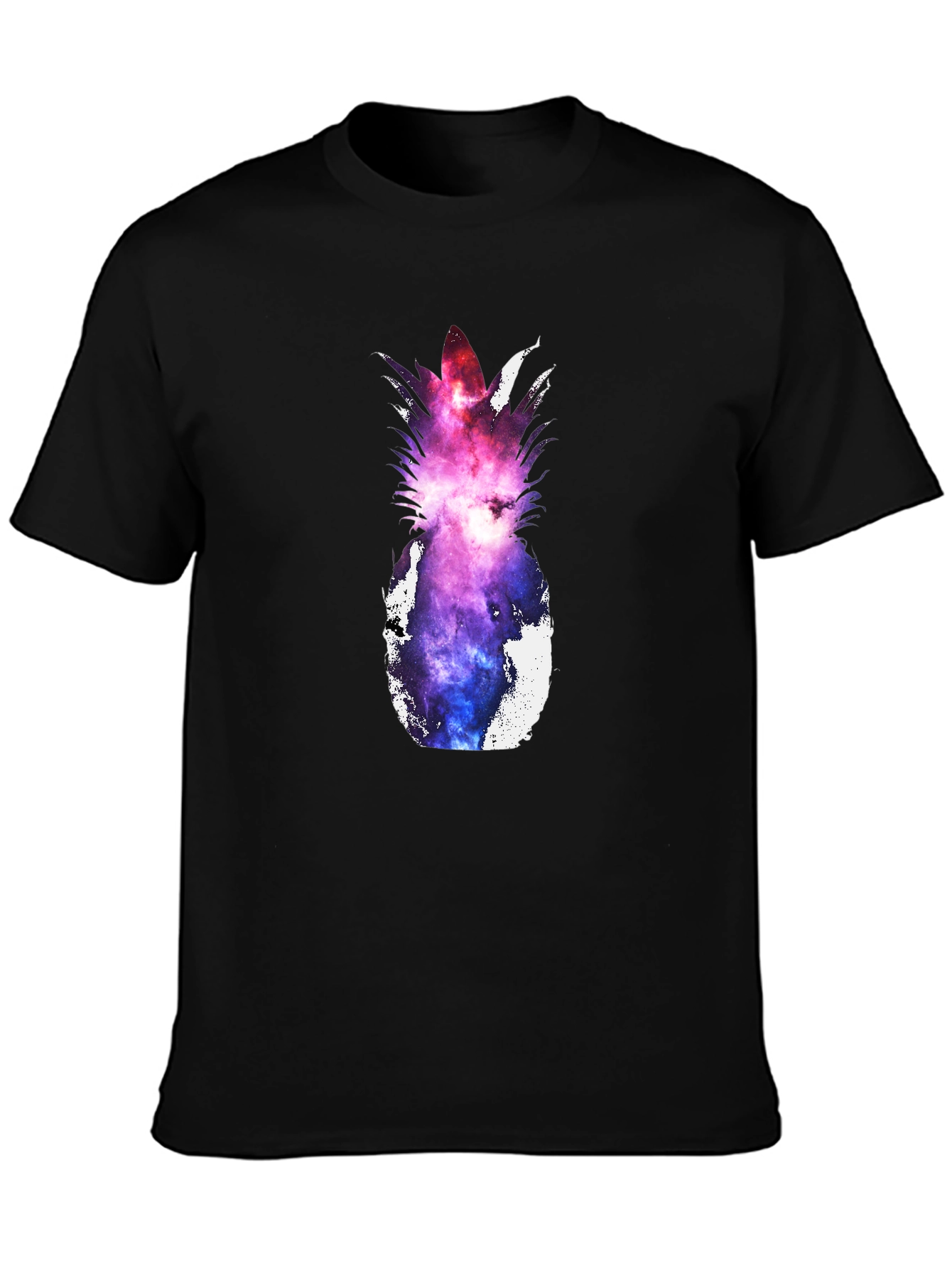 Galaxy Pineapple Graphic Tee - Unique Design
