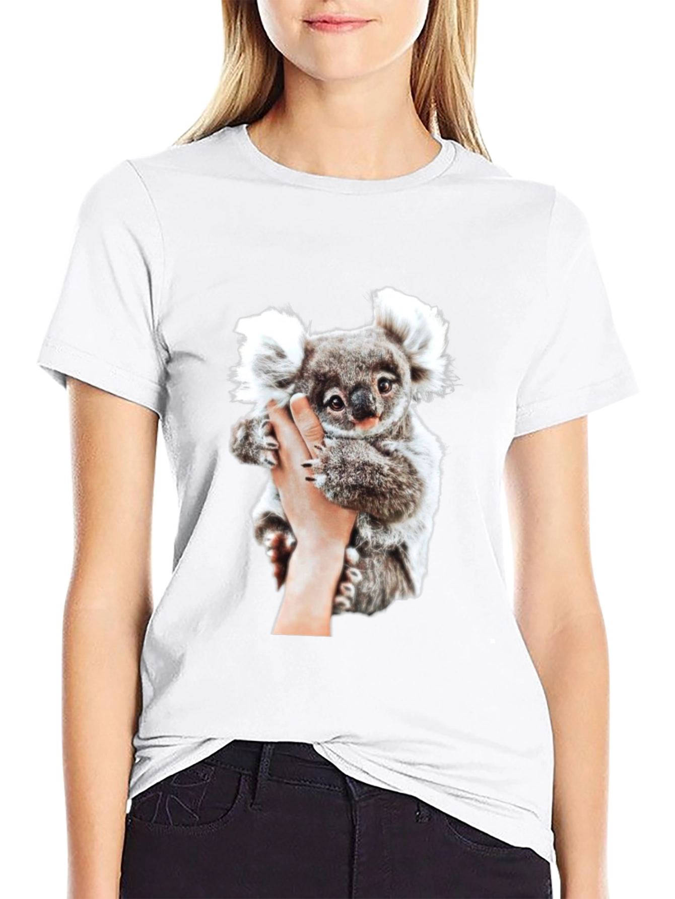 Koala Bear Graphic Tee - Soft Cotton Comfort