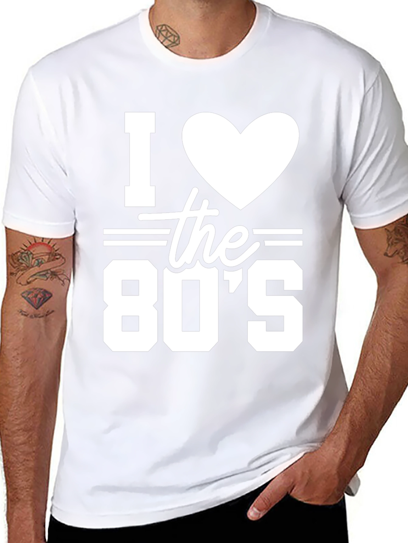 I Heart the 80s T-Shirt - Retro Style